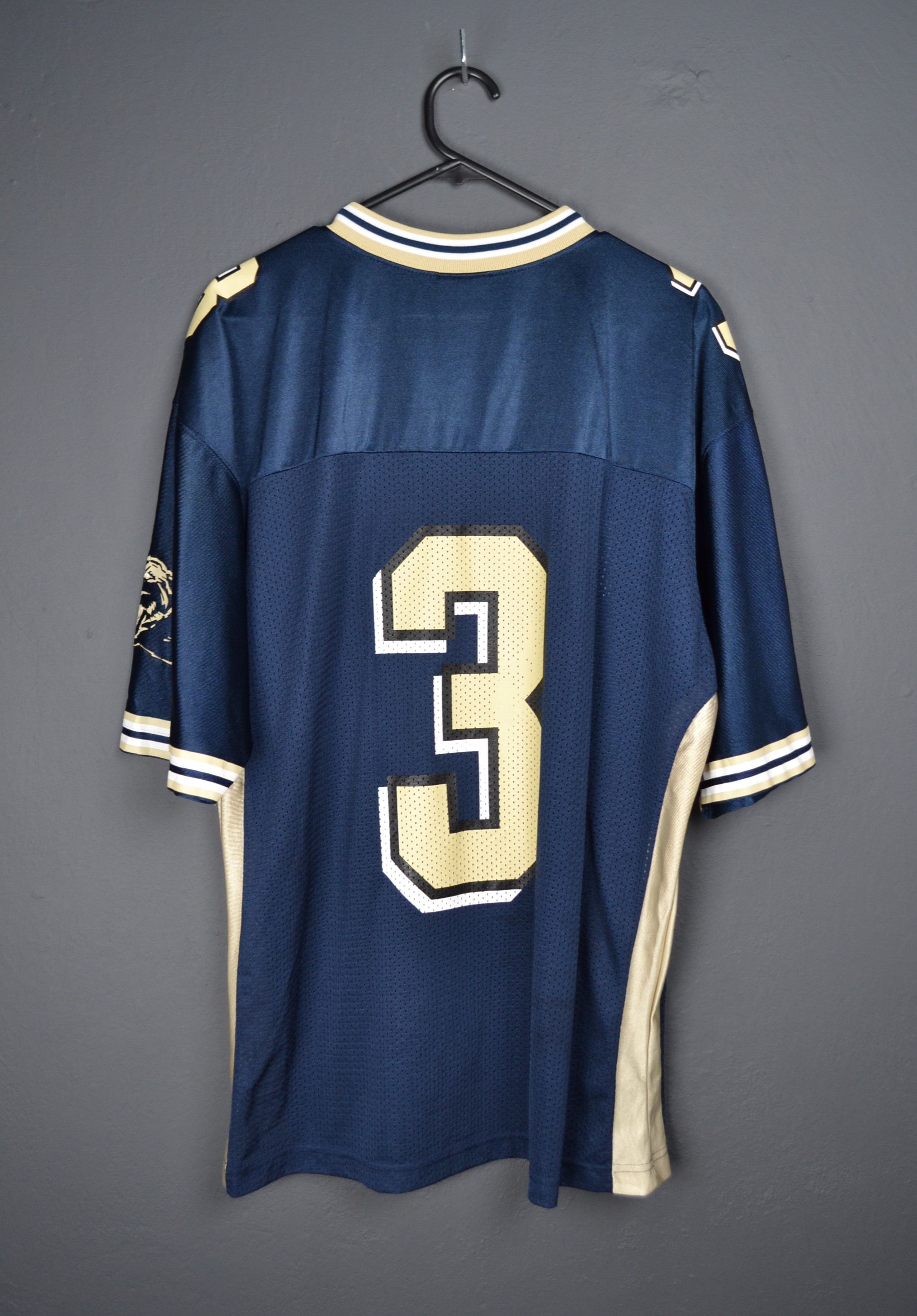 Adidas Pittsburgh Panthers Adidas Jersey #3 M Blue Size US M / EU 48-50 / 2 - 8 Thumbnail