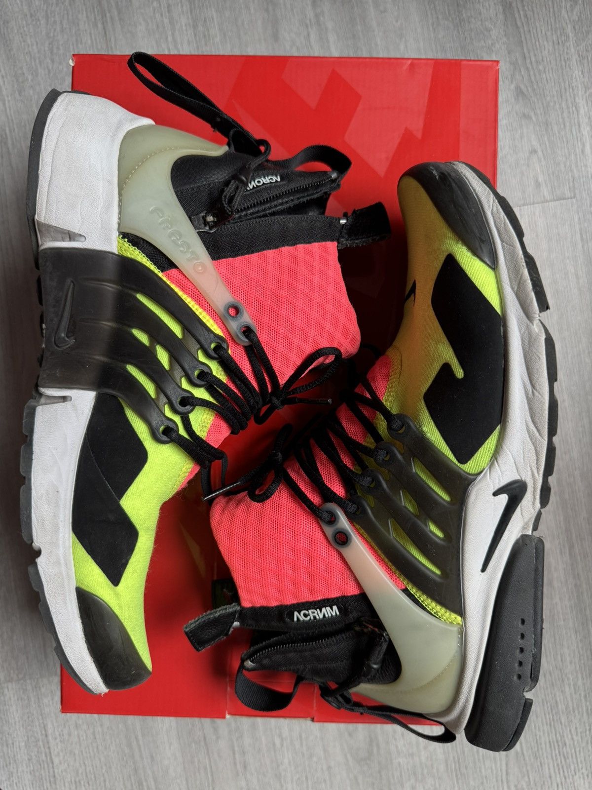 Acronym × Nike Nike x Acronym “Volt” Air Presto Size US 8.5 / EU 41-42 - 2 Thumbnail