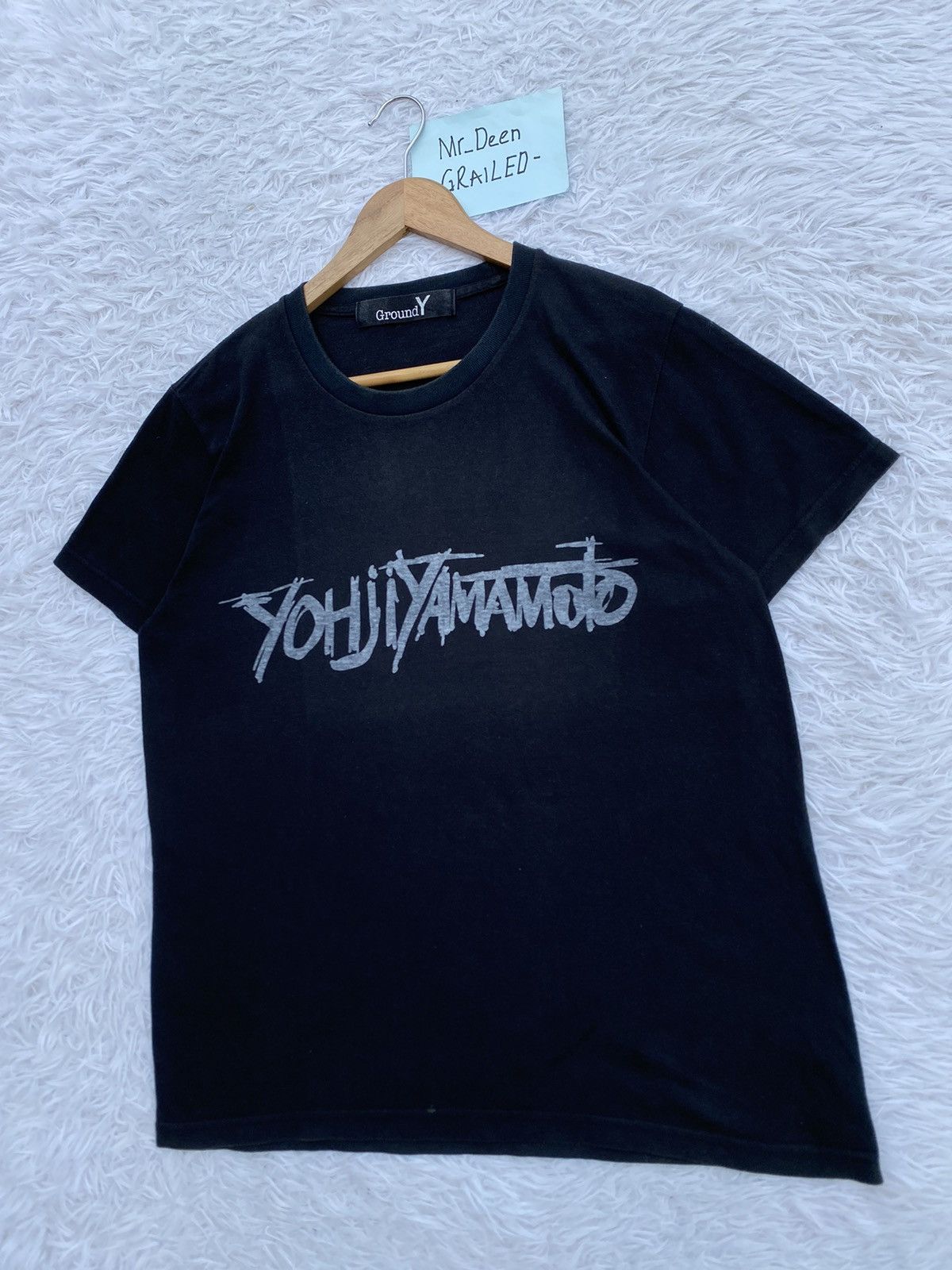 Yohji Yamamoto Rare Vintage Yohji Yamamoto Spellout Tshirt Size US M / EU 48-50 / 2 - 4 Thumbnail