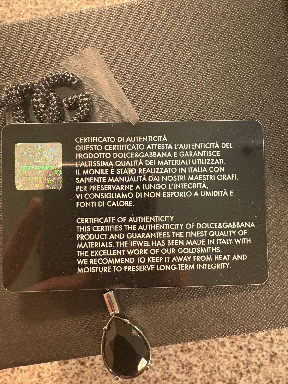 Dolce & Gabbana Dolce & Gabbana logo pin Size ONE SIZE - 4 Thumbnail