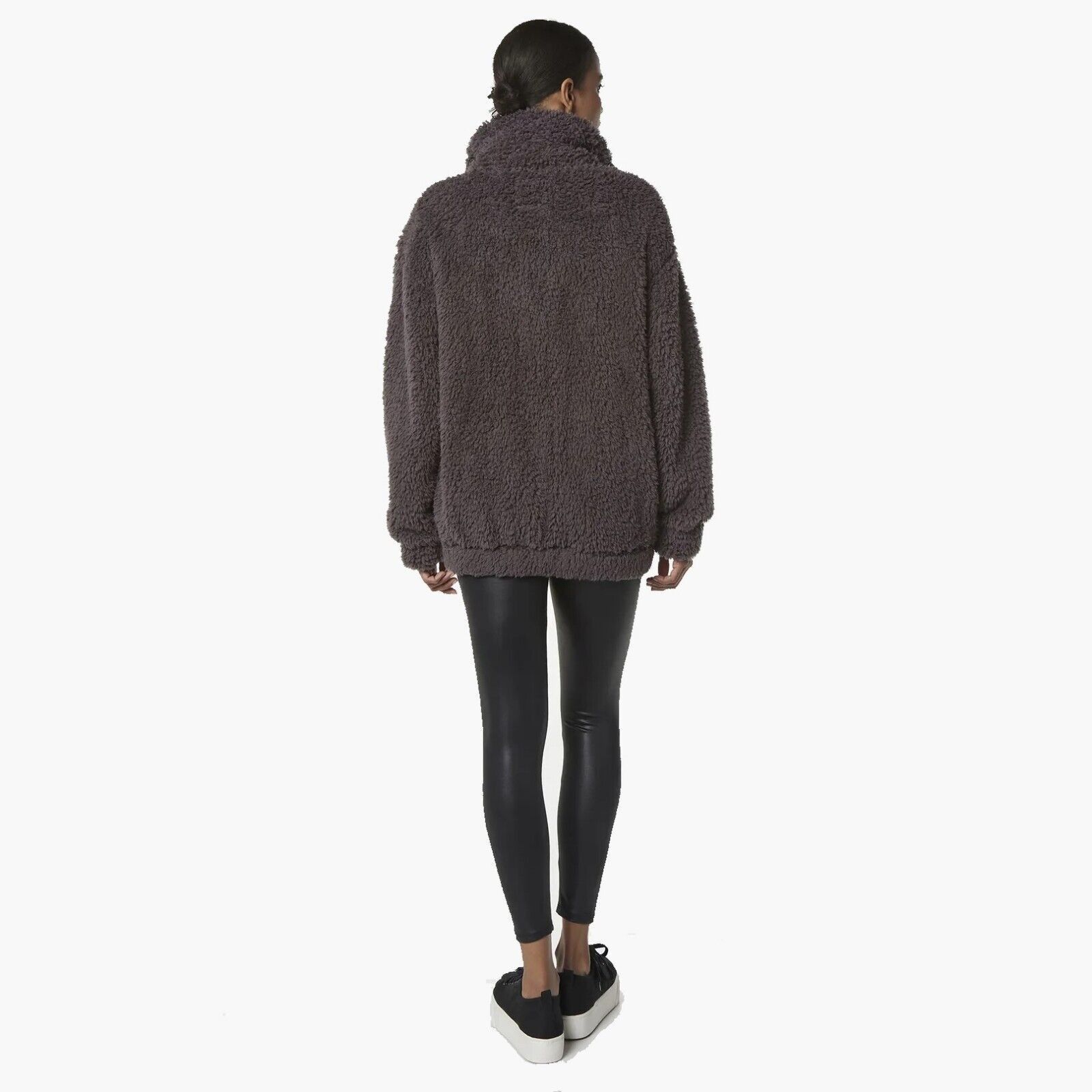 The Unbranded Brand Marc New York Women Grey Oversize Boyfriend Jacket Size XL Size XL / US 12-14 / IT 48-50 - 3 Thumbnail