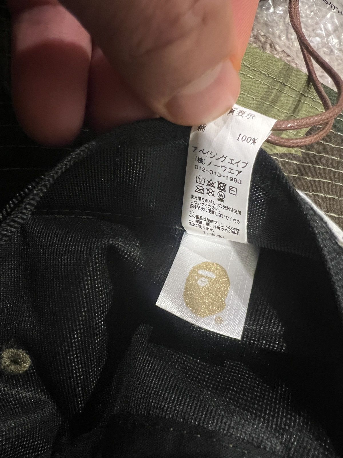 Bape Brand new A bathing ape Bape 1st camo bucket hat medium Size ONE SIZE - 5 Thumbnail