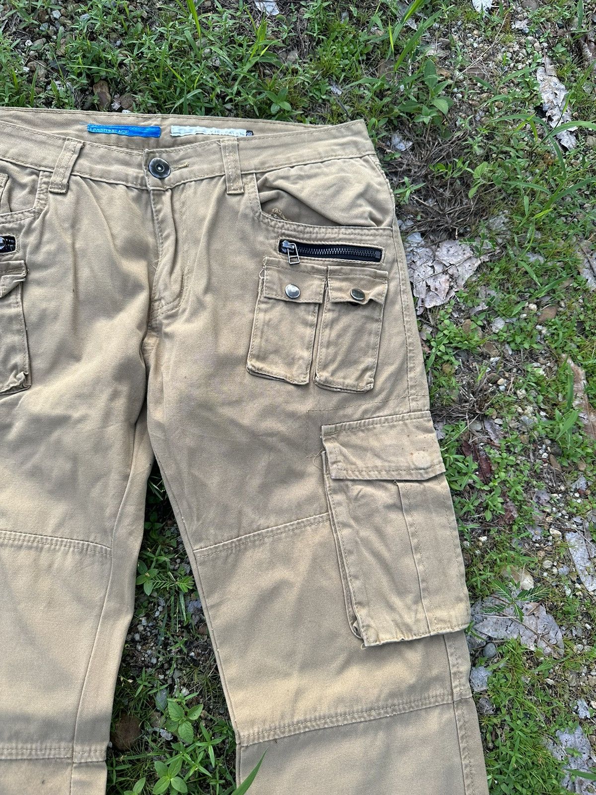 Tripp NYC CRAZY VICE FAIRY MULTIPOCKET FLARE/BOOTCUT ZIPPER LEGS PANTS Size US 32 / EU 48 - 4 Thumbnail