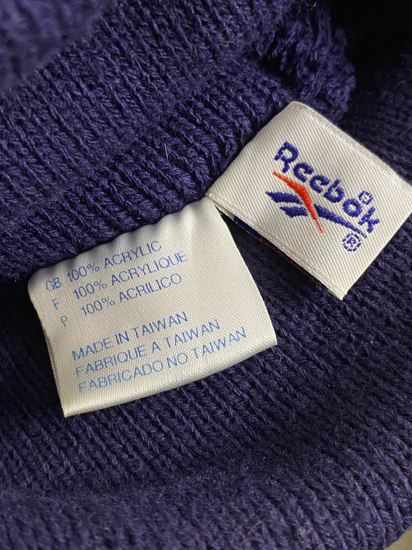 Reebok × Vintage Reebok Membership Vintage Knit Beanie Hat Size ONE SIZE - 5 Thumbnail