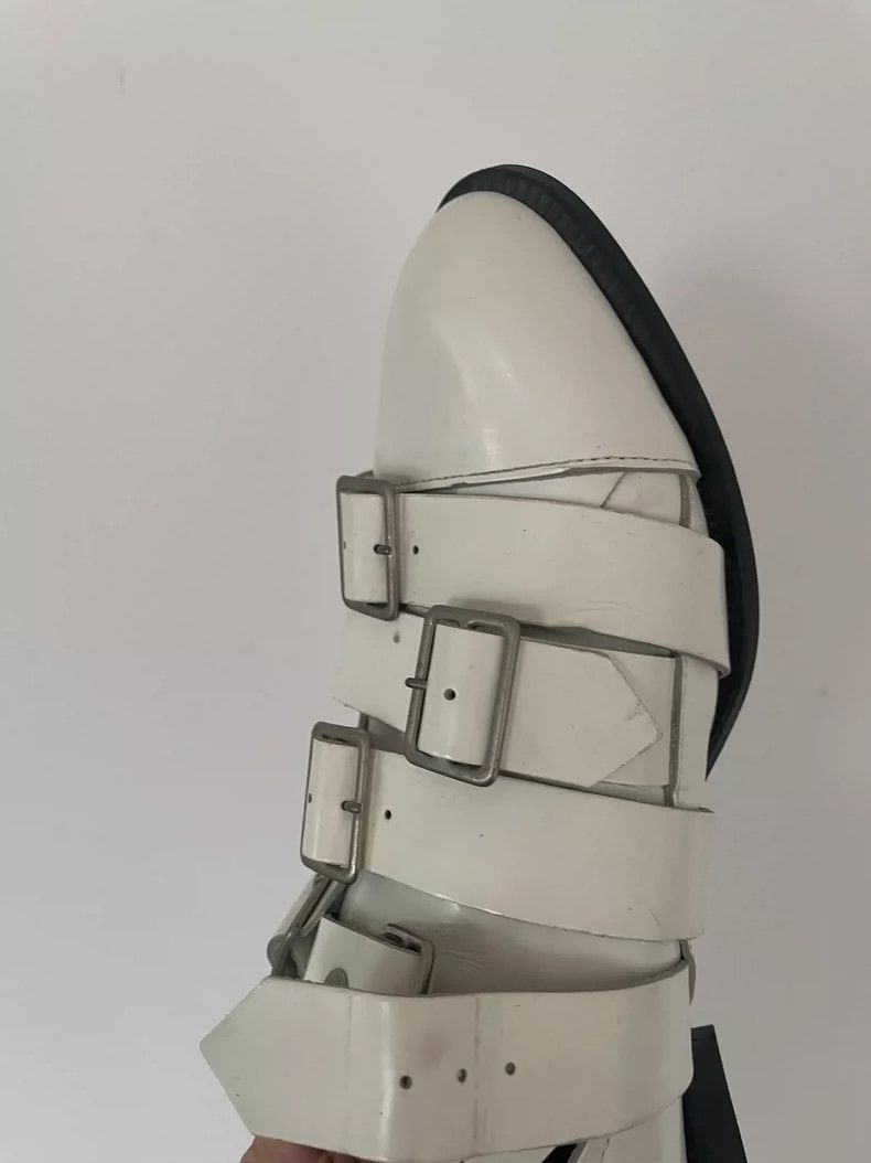 Comme des Garcons Comme des Garcons Metal Buckle Leather Shoes-2506 Size US 9.5 / IT 39.5 - 5 Thumbnail
