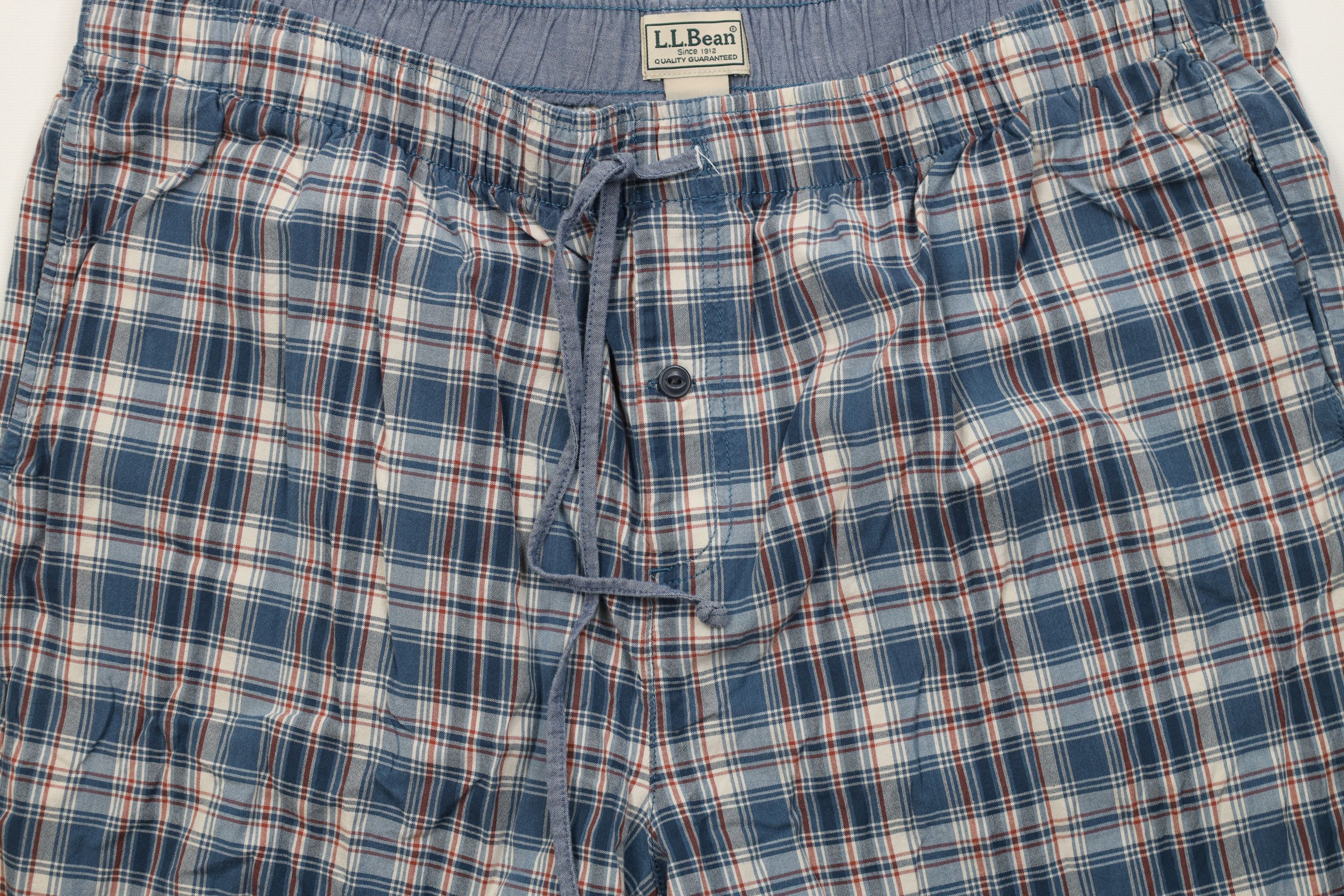 L.L. Bean Vintage Y2K LL Bean Above Knee Pajamas Harem Shorts Plaid Size US 36 / EU 52 - 3 Thumbnail