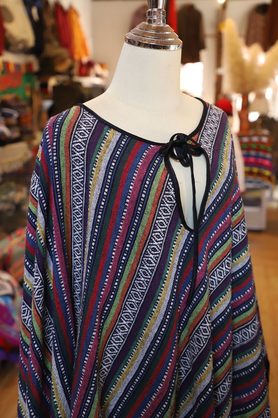 image of Native x Navajo Bohemian Vintage Dress Free Size, Women's