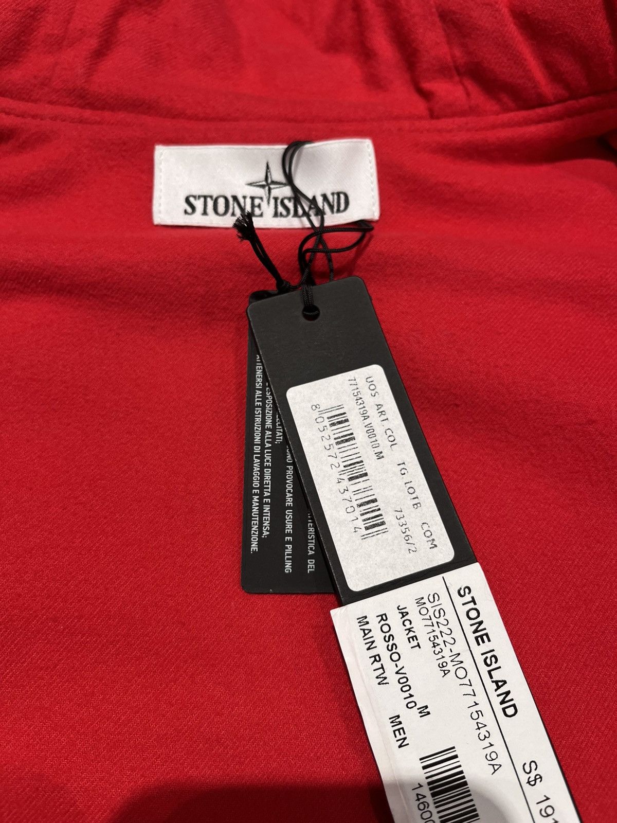 Stone Island Needle punched reflective balaclava jacket rare Size US M / EU 48-50 / 2 - 17 Thumbnail