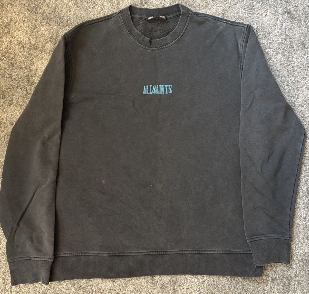 Allsaints Black Allsaints crewneck Size US S / EU 44-46 / 1 - 1 Thumbnail