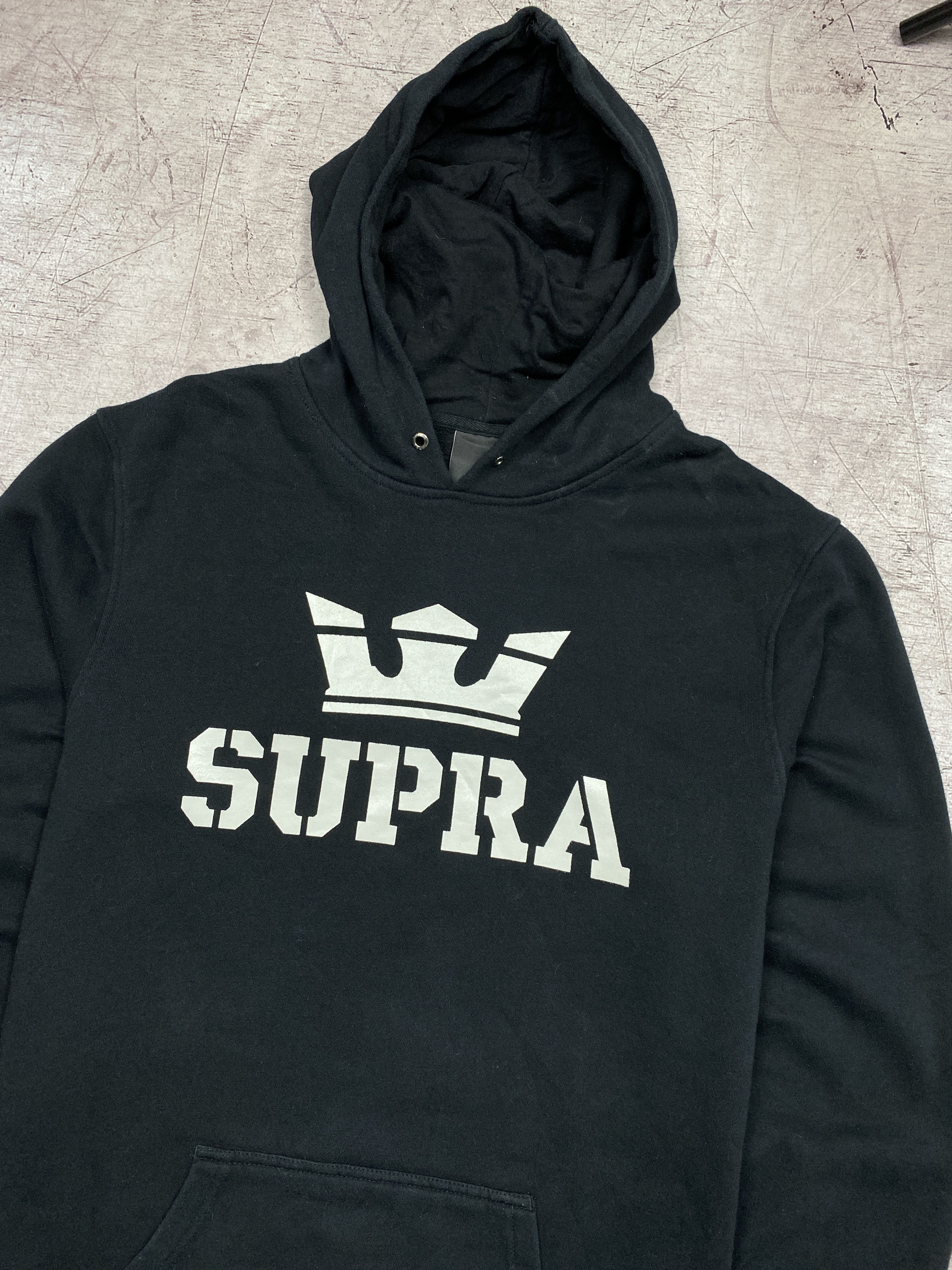 Japanese Brand × Supra Supra Mens Big Logo Hoodie Size US XL / EU 56 / 4 - 2 Thumbnail