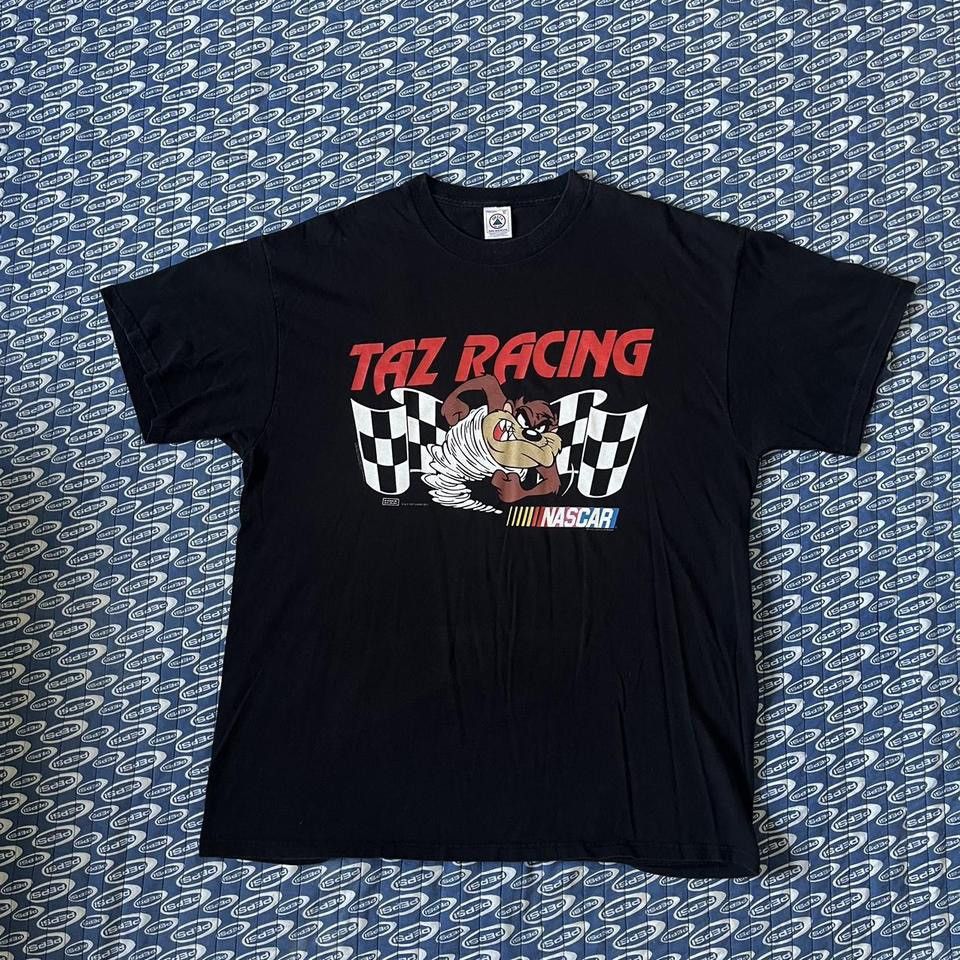 NASCAR × Streetwear × Vintage 90s NASCAR Racing Taz Racing Looney Tunes ...