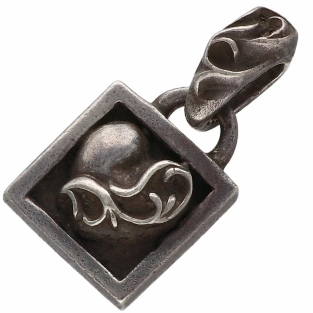 Chrome Hearts OFFER OK🔥CHROME HEARTS FRAMED HEART PENDANT silver Size ONE SIZE - 1 Thumbnail