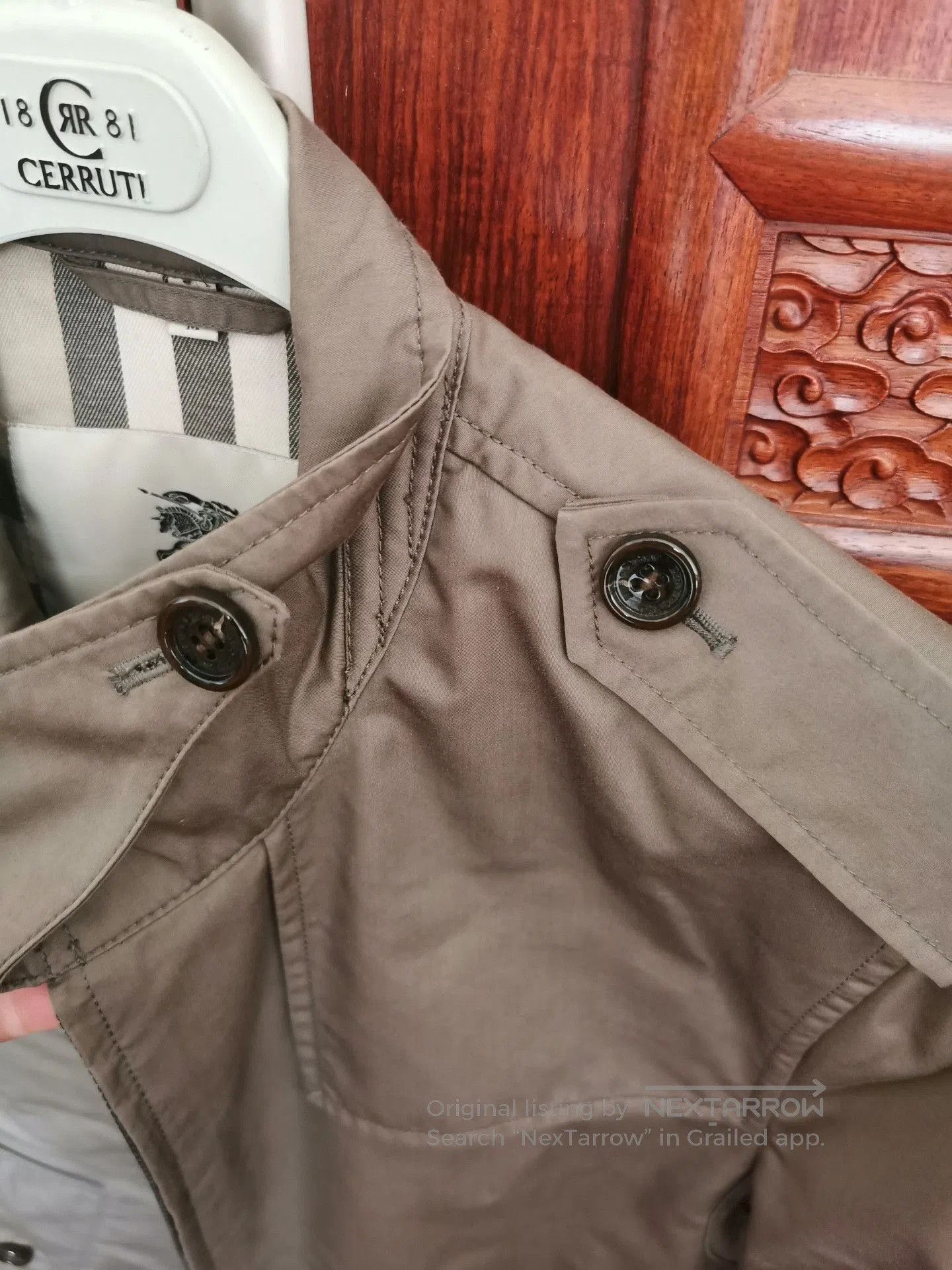 Burberry Burberry Men's Khaki Classic Jacket. Size US M / EU 48-50 / 2 - 4 Thumbnail