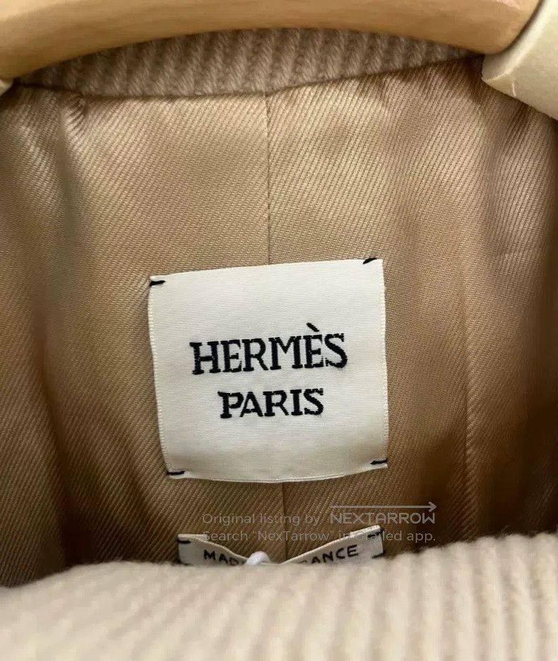 Hermes Hermes Cashmere Overcoat Size XXS / US 00 / IT 34 - 2 Thumbnail