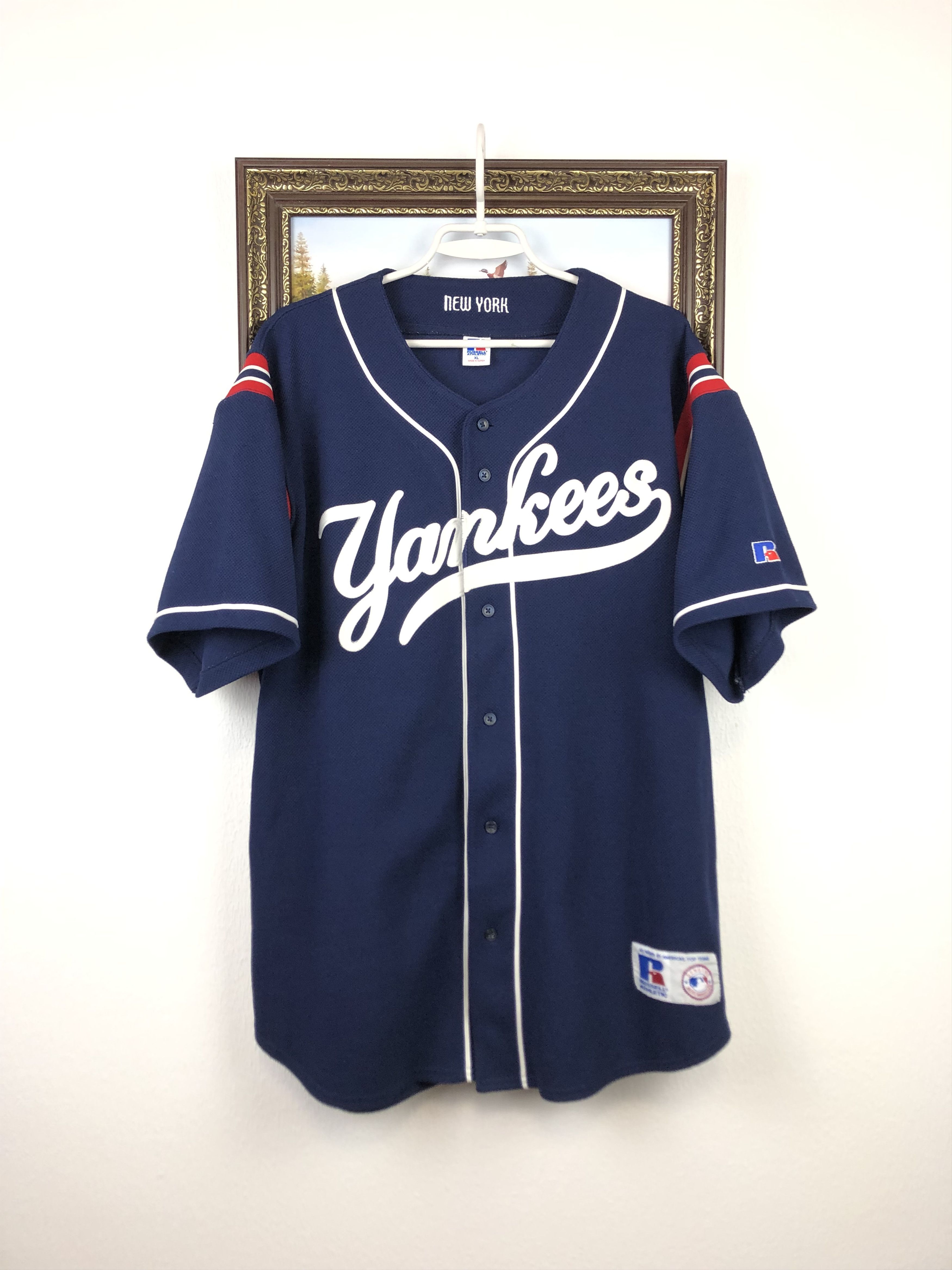 MLB 90's レザーベースボールシャツ 希少 ヤンキース Yankees 182021919.jpg?cmsp_timestamp=