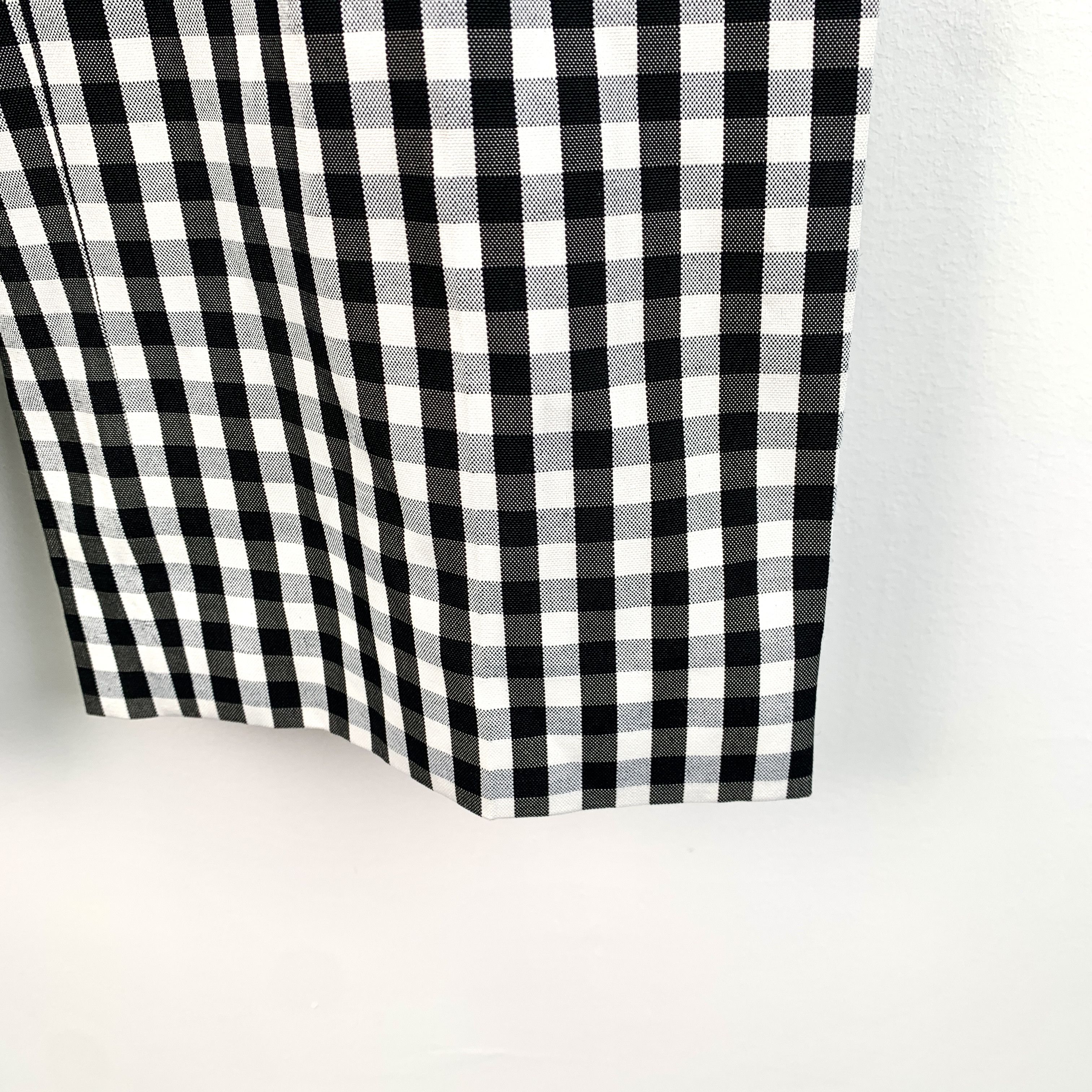 Burberry Burberry Womens Gingham Checkered High-Waisted Trousers Size 25" / US 0 / IT 36 - 4 Thumbnail
