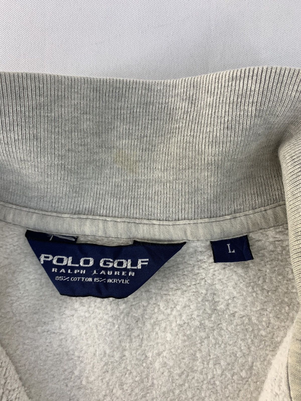 Polo Ralph Lauren 90s Polo Golf Sport Ralph Lauren Half Zip Style Sweatshirt Size US L / EU 52-54 / 3 - 5 Thumbnail