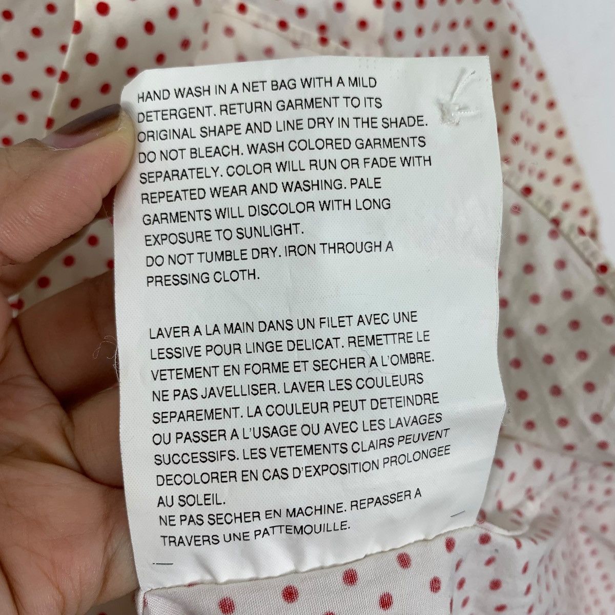 Japanese Brand COMME DES GARCONS Robe De Chambre Ad2000 JapaneseBrand Shirt Size M / US 6-8 / IT 42-44 - 8 Thumbnail