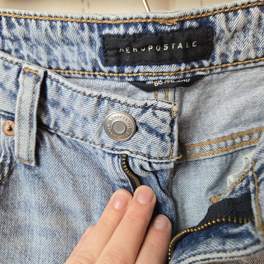 Aeropostale Aeropostale Boyfriend Jean Size 26" / US 2 / IT 38 - 2 Thumbnail