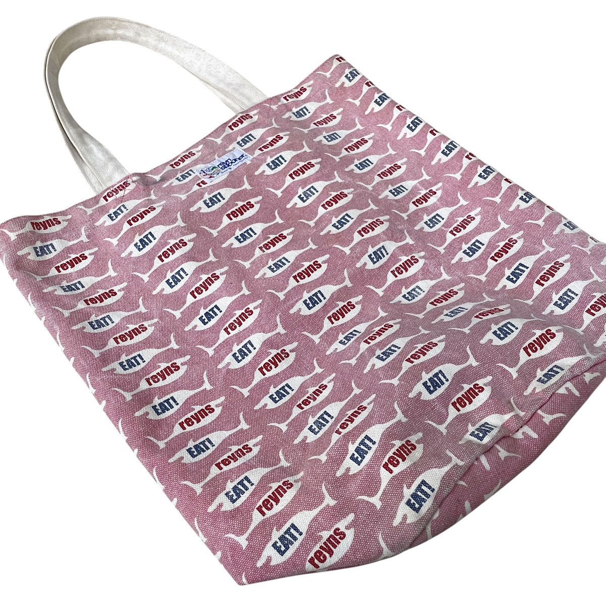 Reyn Spooner Reyn Spooner Hawaii Round Base Canvas Tote Bag Size ONE SIZE - 4 Thumbnail