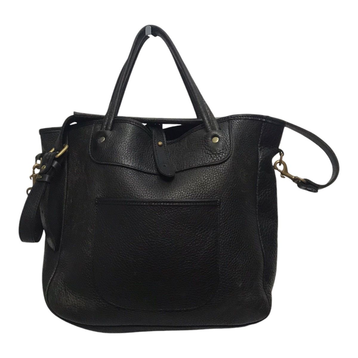 If Six Was Nine × Japanese Brand × Vintage Tory Full Leather Two way USA Sling/Tote Bag Size ONE SIZE - 3 Thumbnail