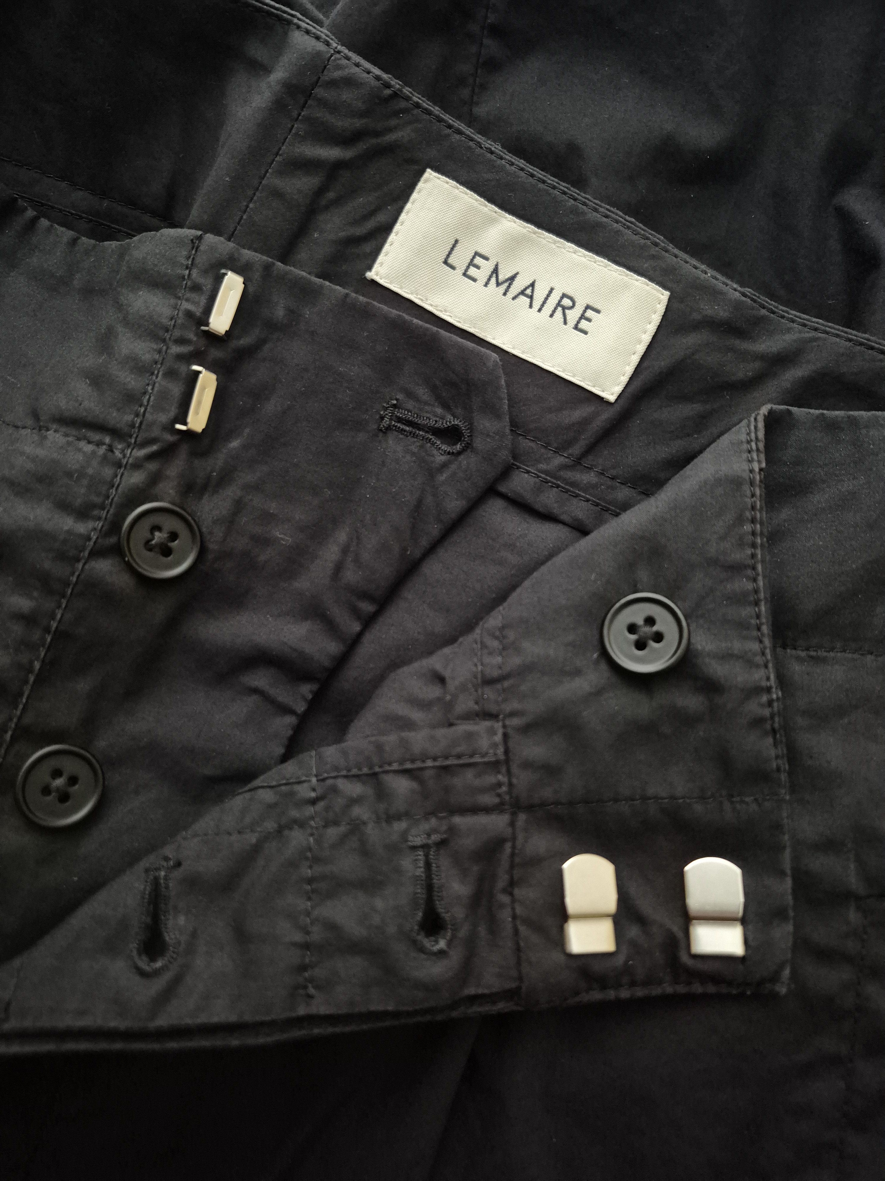 Lemaire Cotton Big Shorts Size US 28 / EU 44 - 4 Thumbnail