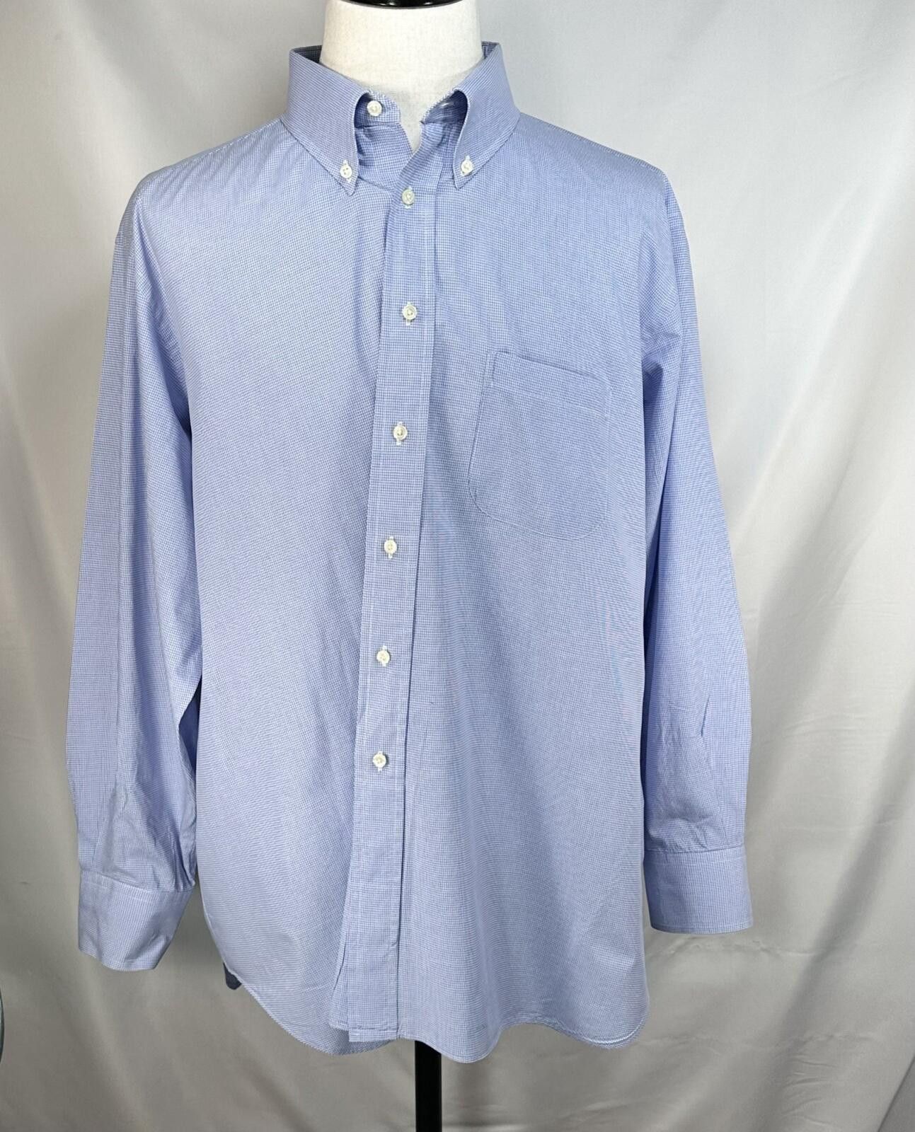 Tom James Tom James Executive Collection Tailored Oxford Blue Mens XL Size 44R - 1 Thumbnail