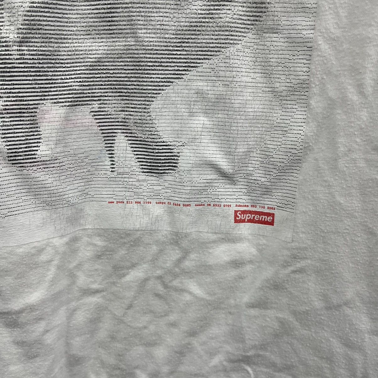 Supreme Supreme Digital Girl T-Shirt SS 17 Big Logo Tee Size US M / EU 48-50 / 2 - 5 Thumbnail