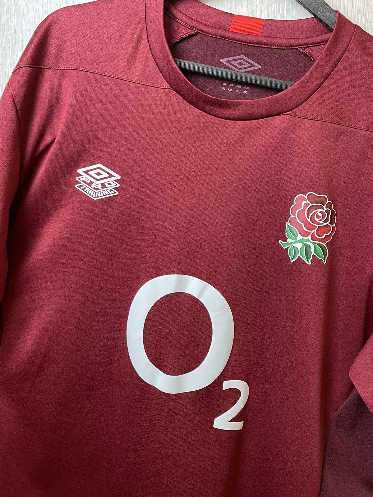 Umbro Vintage England Rugby jersey Umbro pro training 3XL purple Size US XXL / EU 58 / 5 - 2 Thumbnail