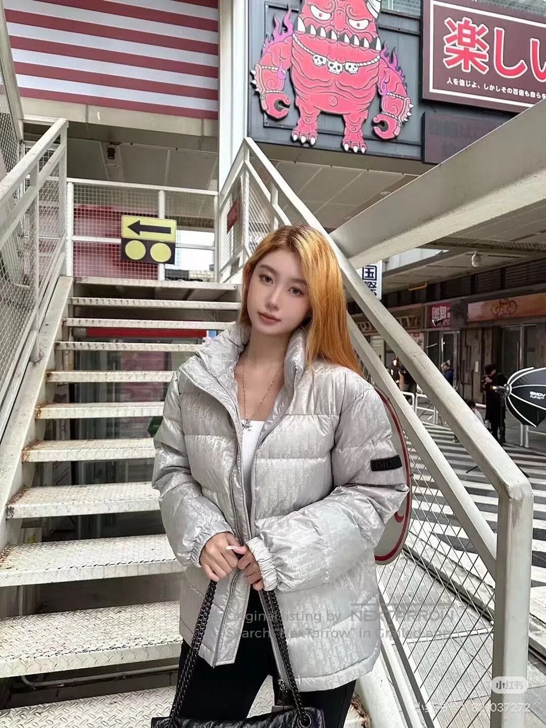 Dior Dior Silver Full Logo Down Jacket. Size US S / EU 44-46 / 1 - 7 Thumbnail