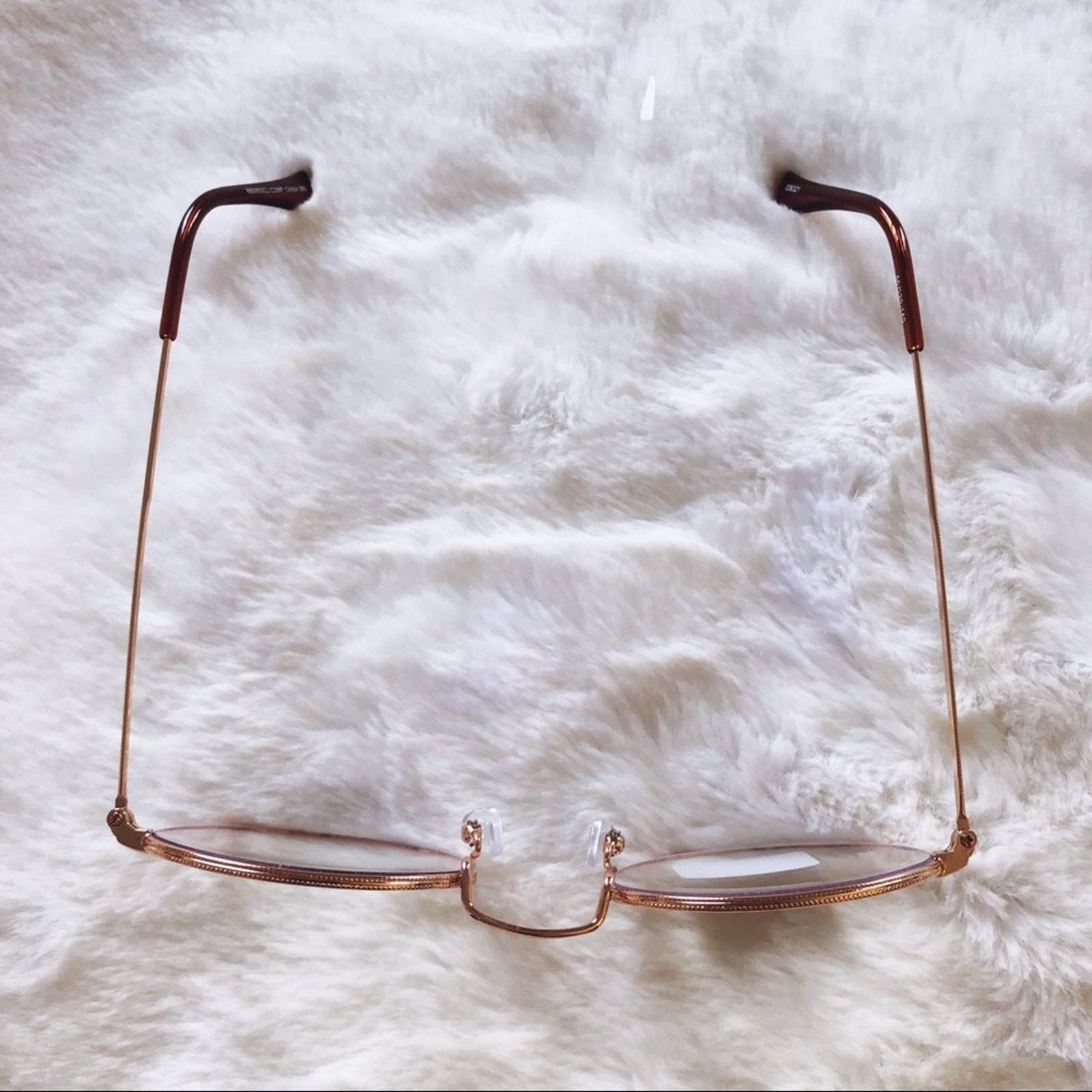 Other Chase Gold Round Computer Blue Light Glasses Size ONE SIZE - 4 Thumbnail