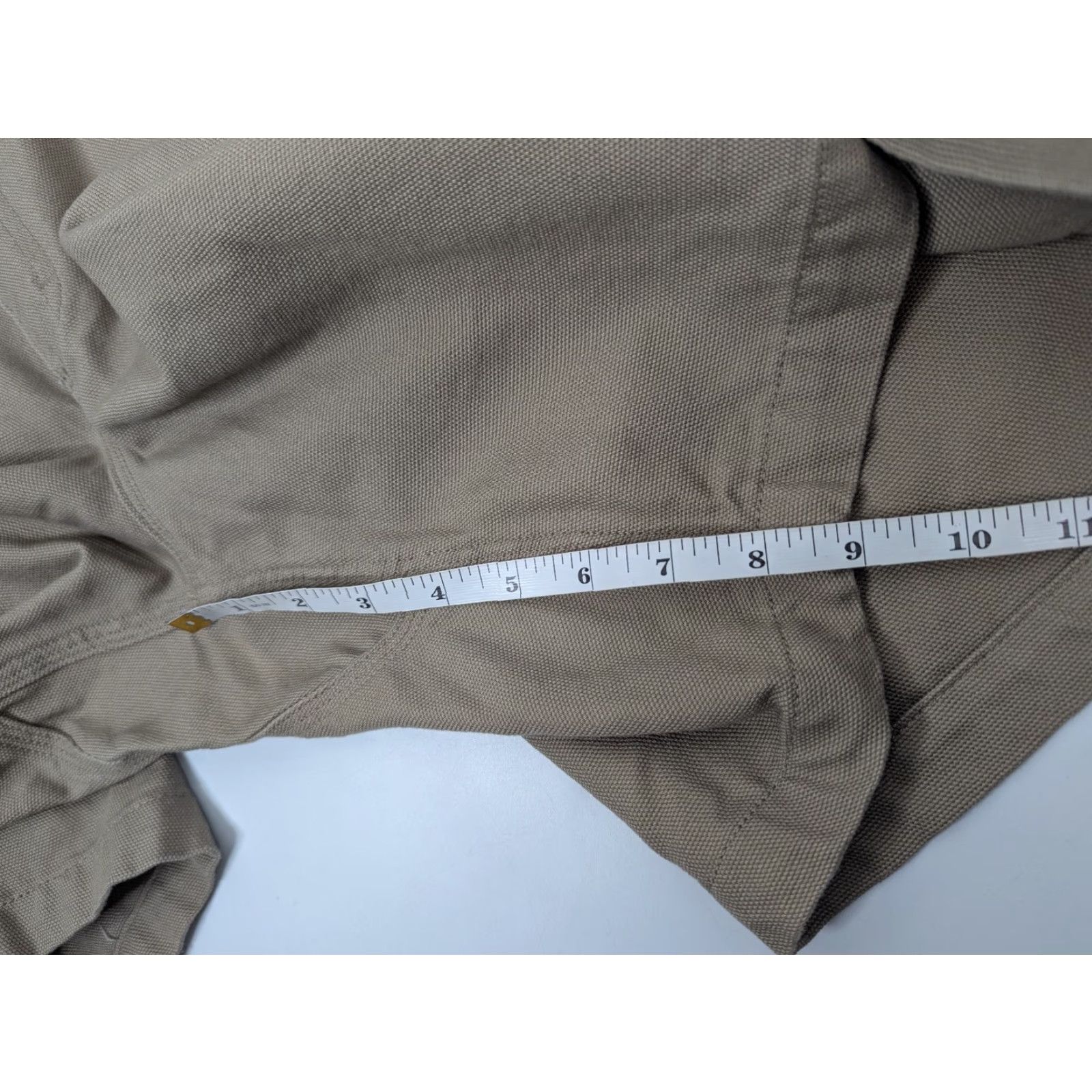 Duluth Trading Company Duluth Trading Shorts Mens 42 Khaki Cargo Utility Heavyweight Workwear Pockets Cargo Pocket Canvas Cotton Brown Regular Mens Shorts Size US 42 / EU 58 - 3 Thumbnail