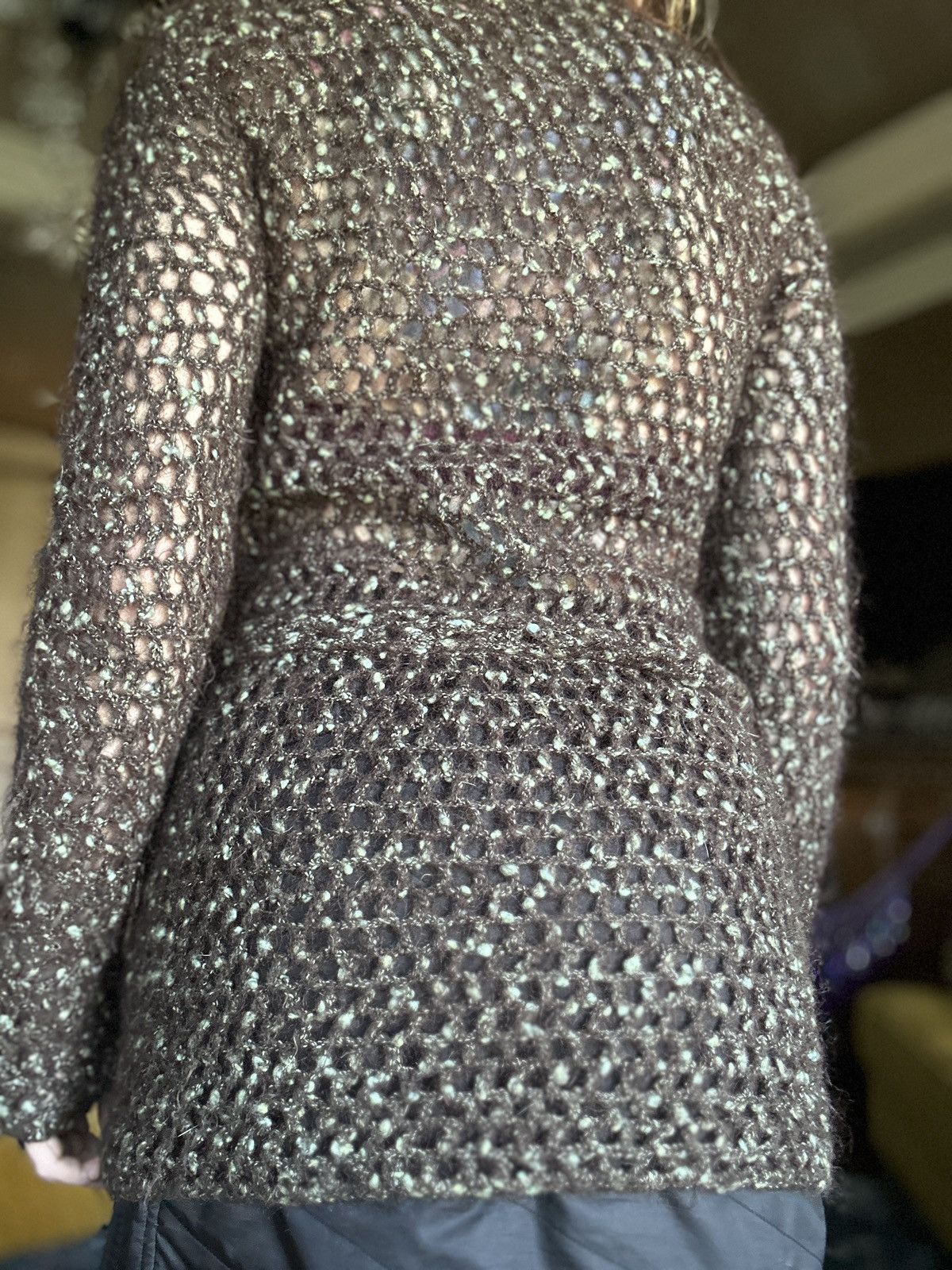 Other Knitted Sweater Dress Crochet Size M / US 6-8 / IT 42-44 - 5 Thumbnail