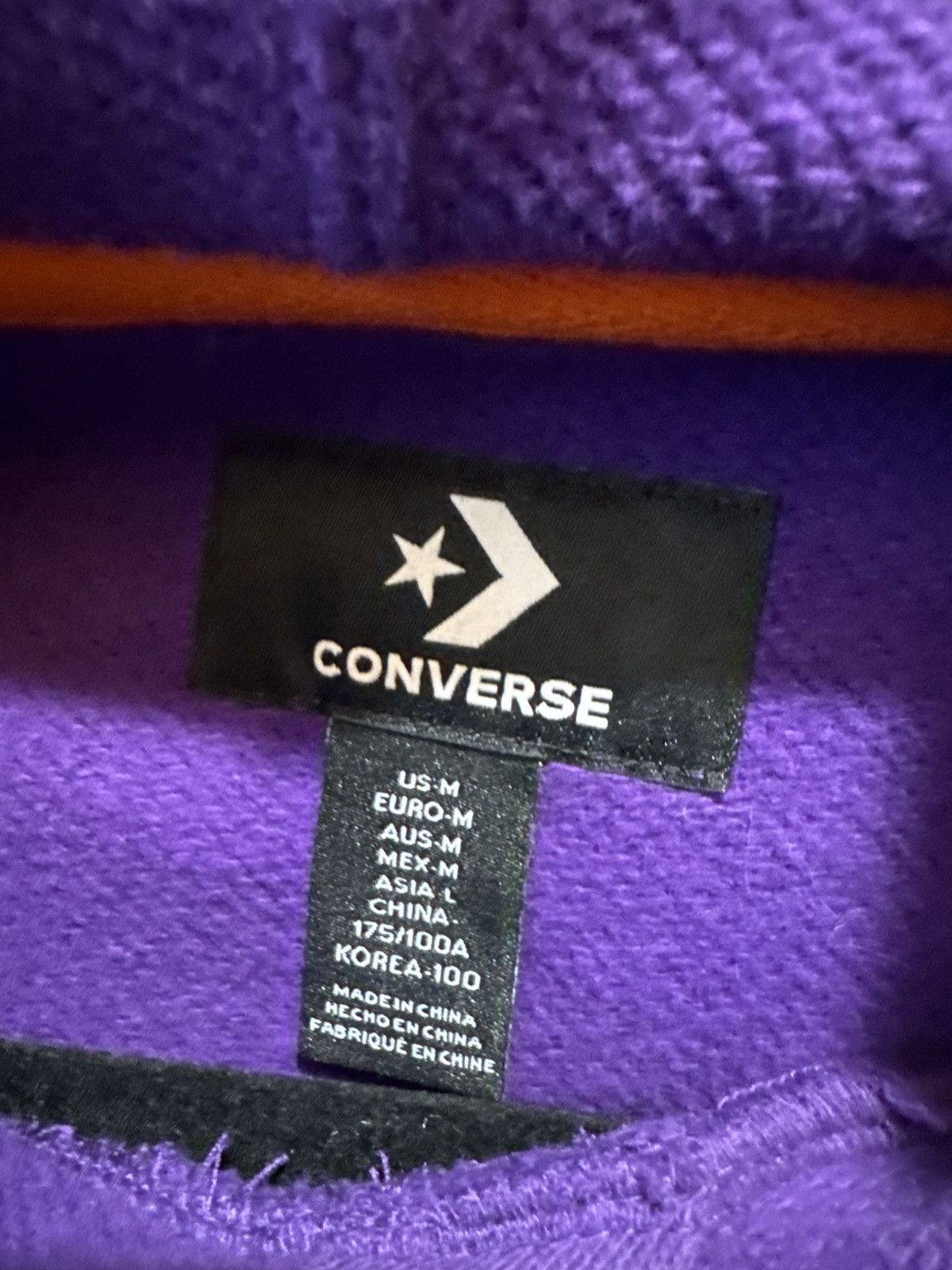 Converse × Just Don Just don converse hoodie Size US M / EU 48-50 / 2 - 5 Thumbnail