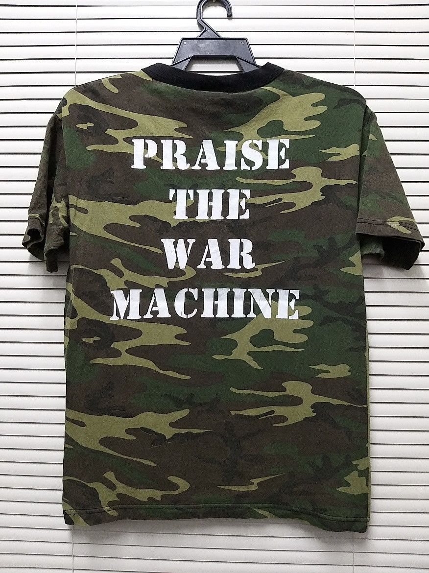 SICK🔥VINTAGE Y2K ZAO AMERICAN METALCORE BAND CAMO T SHIRT