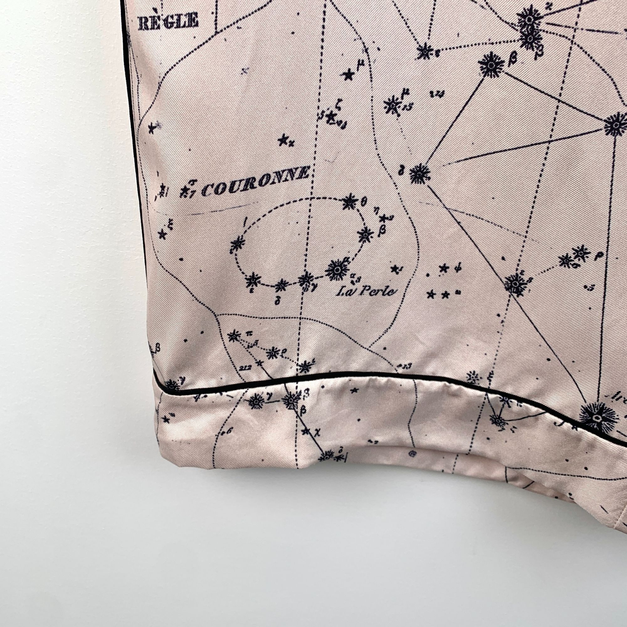 Dior Dior Colorblock Zodiac Print Mulberry Silk Relaxed Pants (Si Size 36" / US 14 / IT 50 - 4 Thumbnail