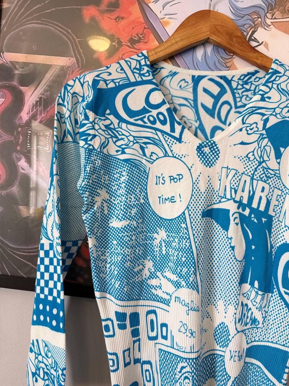 Japanese Brand ARCHIVE LONG SLEEVE AVANT-GARDE LONGSLEEVE MESH JPG Size S / US 4 / IT 40 - 2 Thumbnail