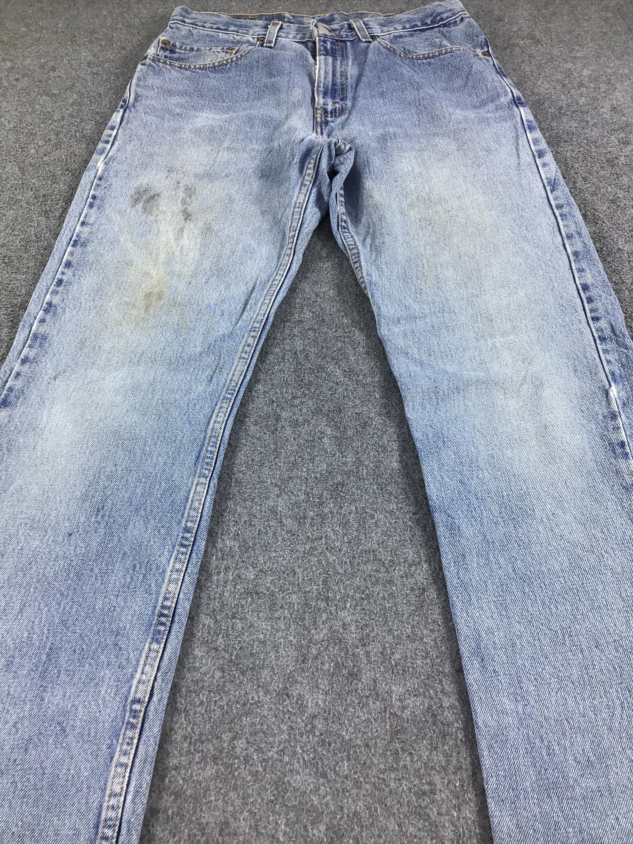 Levi's Vintage Levis 505 Jeans Medium Wash Denim KJ225 Size US 31 - 3 Thumbnail