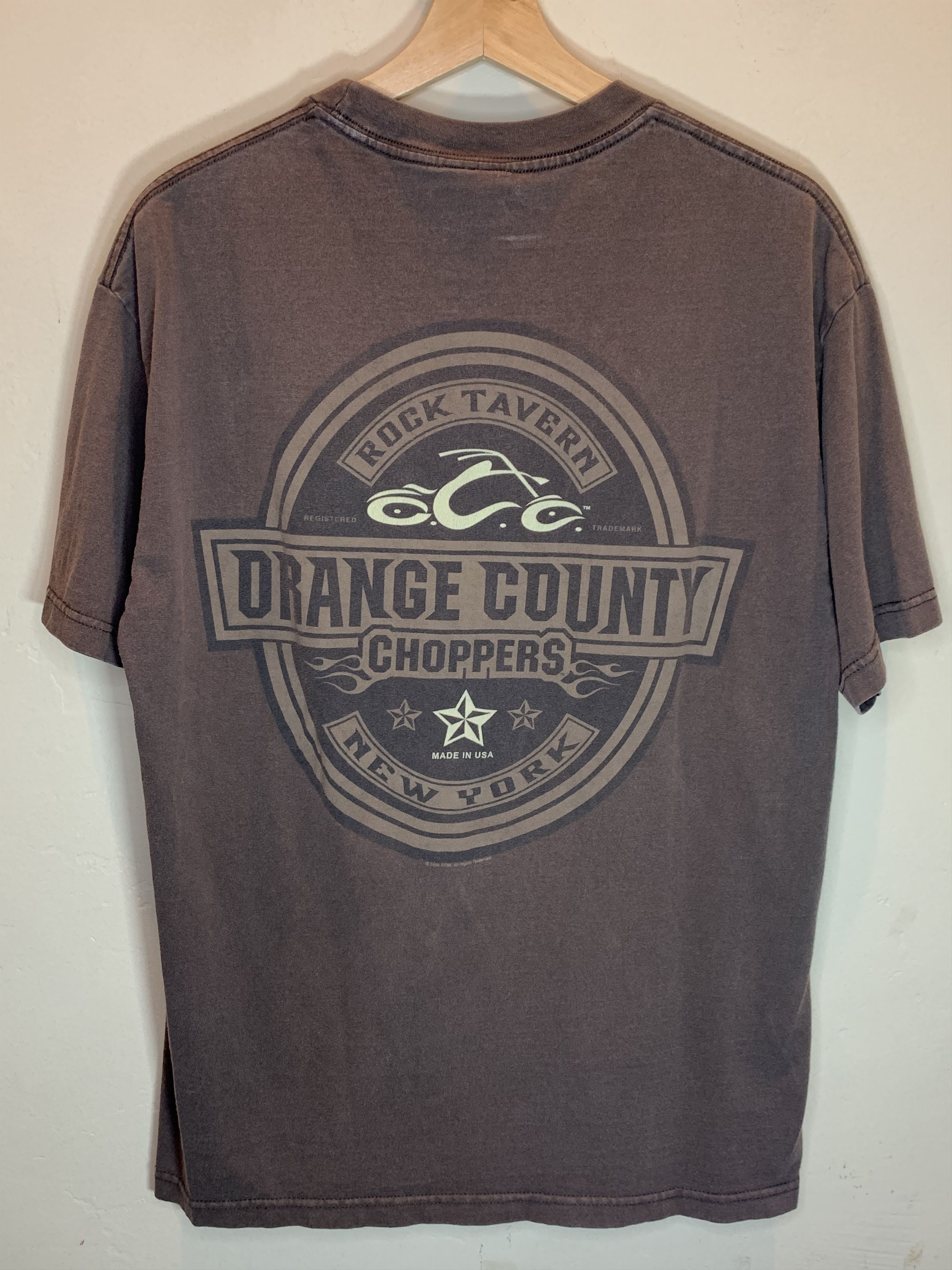 Vintage *RARE* Vintage Orange County Choppers Biker Motorcycle Shirt Size US L / EU 52-54 / 3 - 2 Thumbnail