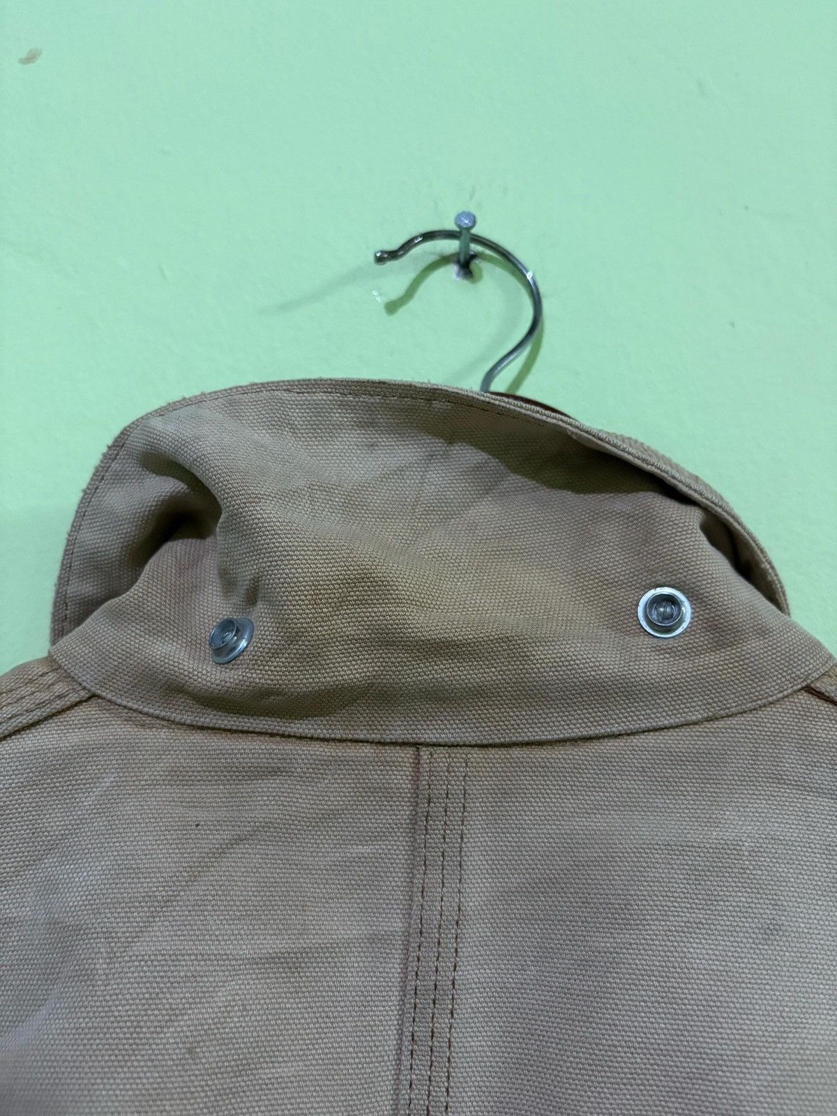Carhartt VTG 90's CARHARTT Worker Wear Chore Jakcet Michigan Design Size US L / EU 52-54 / 3 - 11 Thumbnail