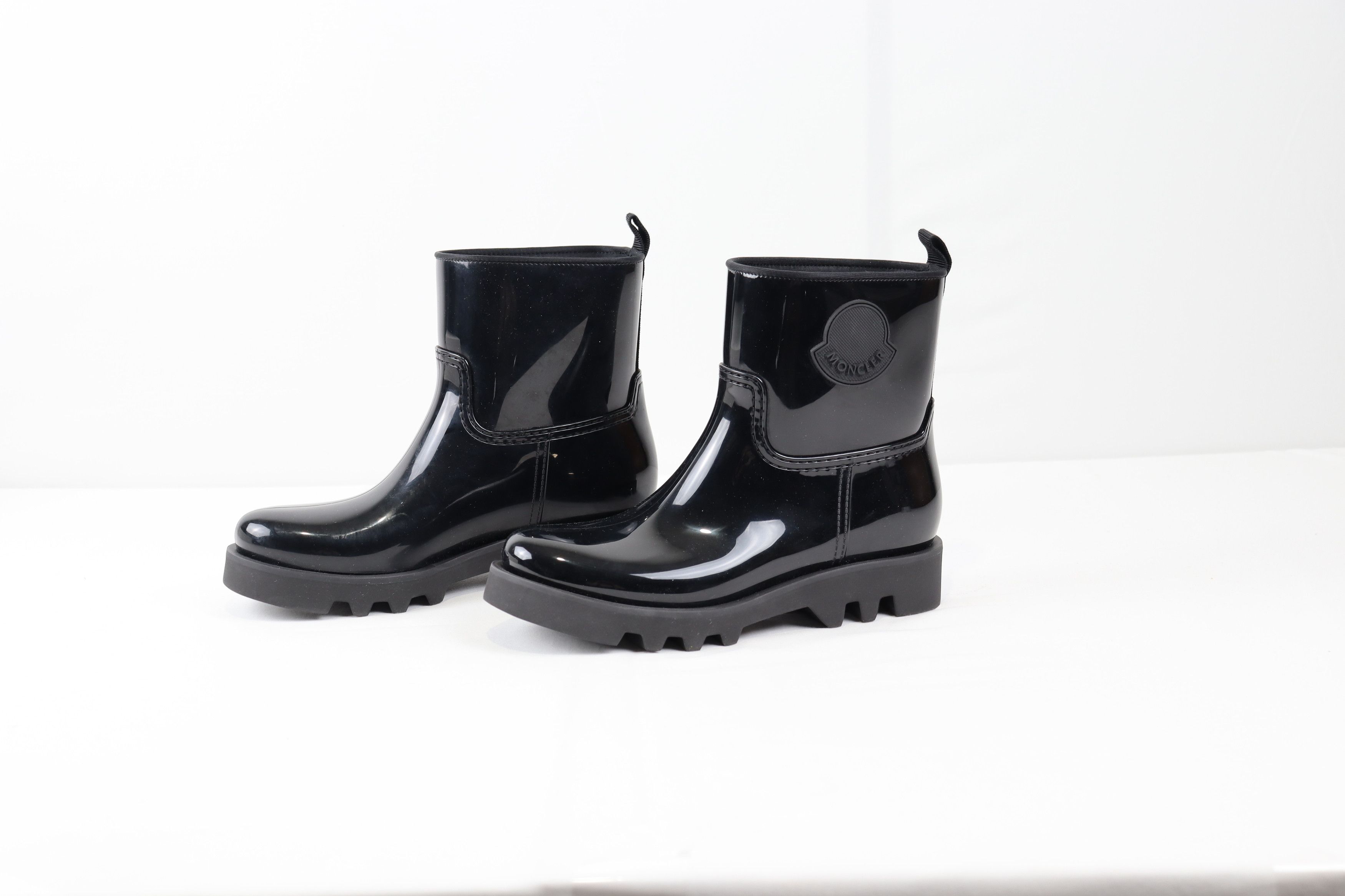 image of Moncler O1Rshd Ginette Boots In Black, Women's (Size 11)