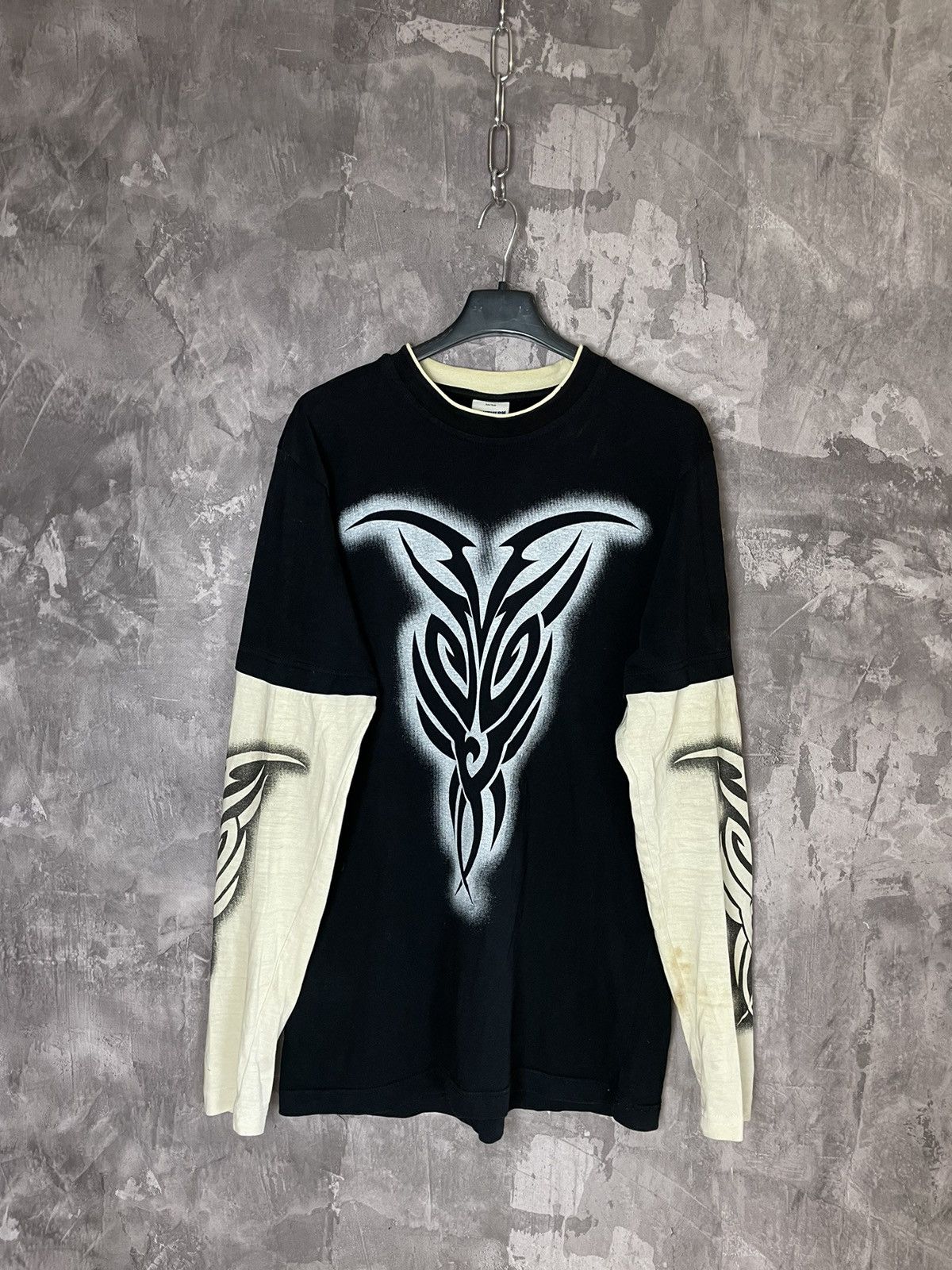 Affliction Y2K Tribal Streetwear Archival Long sleeve tee Size US M / EU 48-50 / 2 - 1 Thumbnail