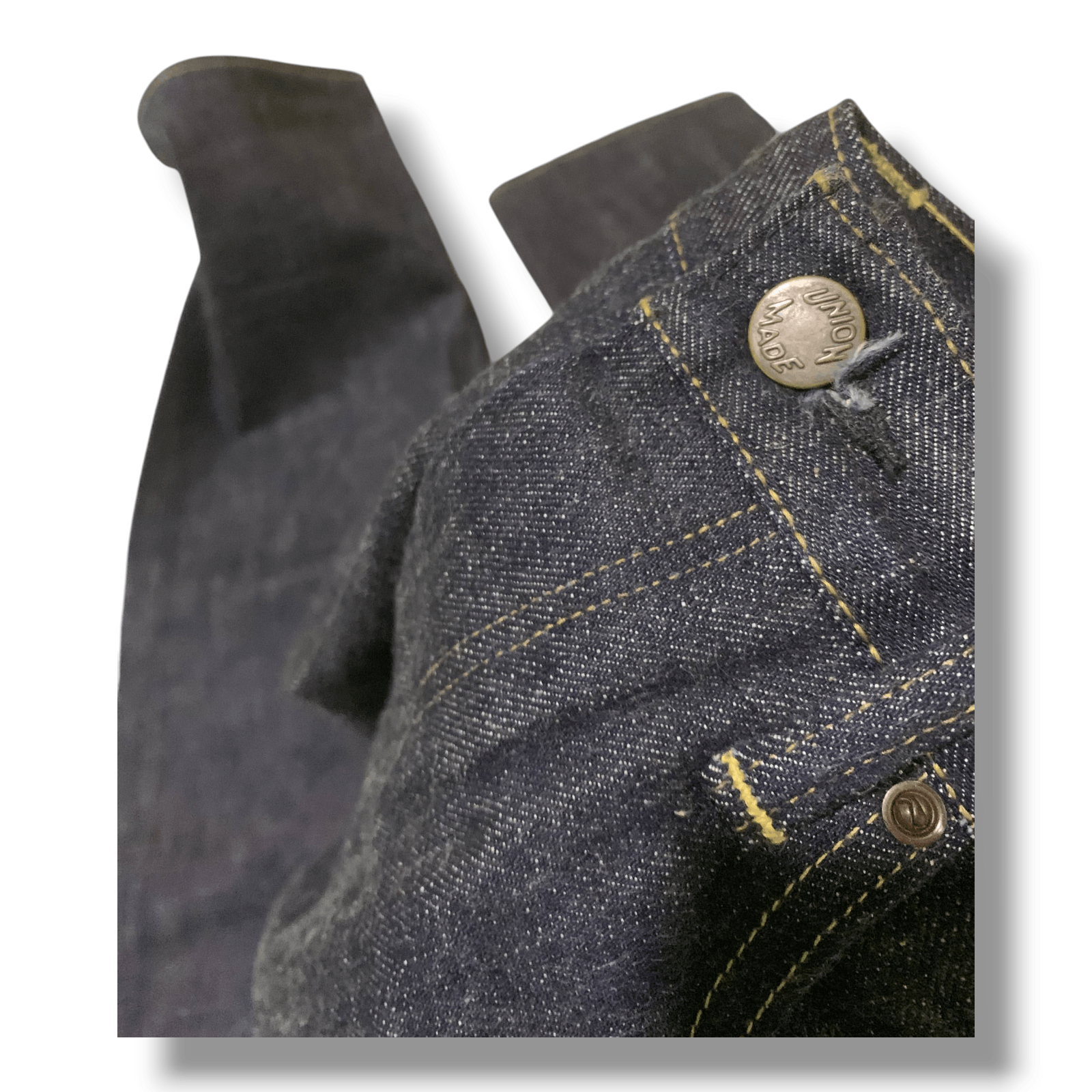 Red Cloud & Co. Red Cloud Overall Union Made Selvedge Denim Pants Size US 32 / EU 48 - 5 Thumbnail