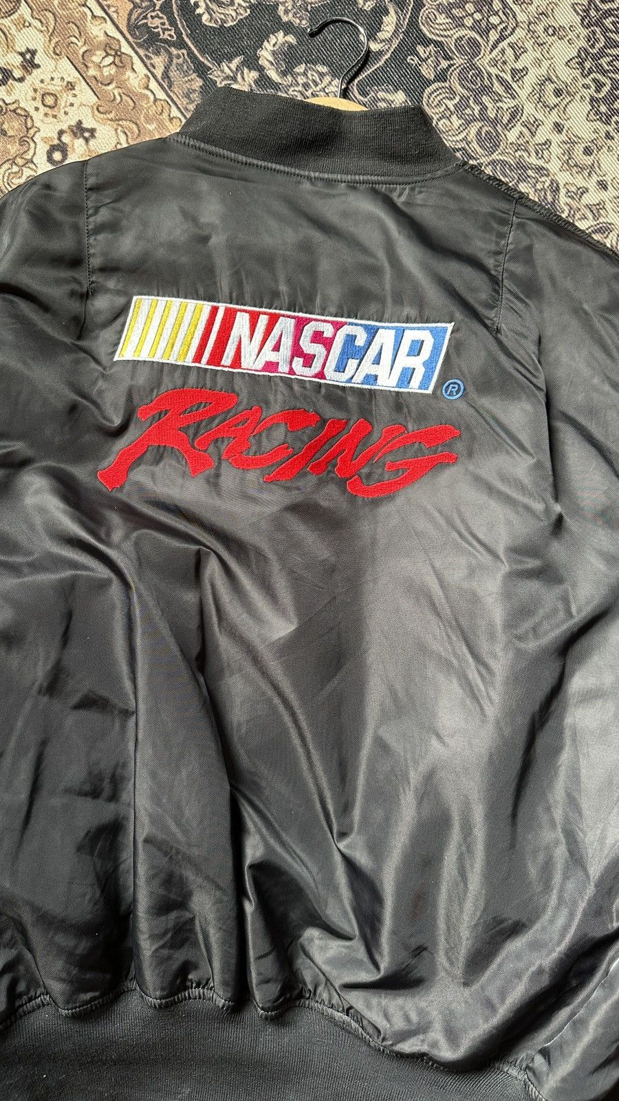 Vintage NASCAR BOMBER REVERSIBLE Size US XXL / EU 58 / 5 - 5 Thumbnail