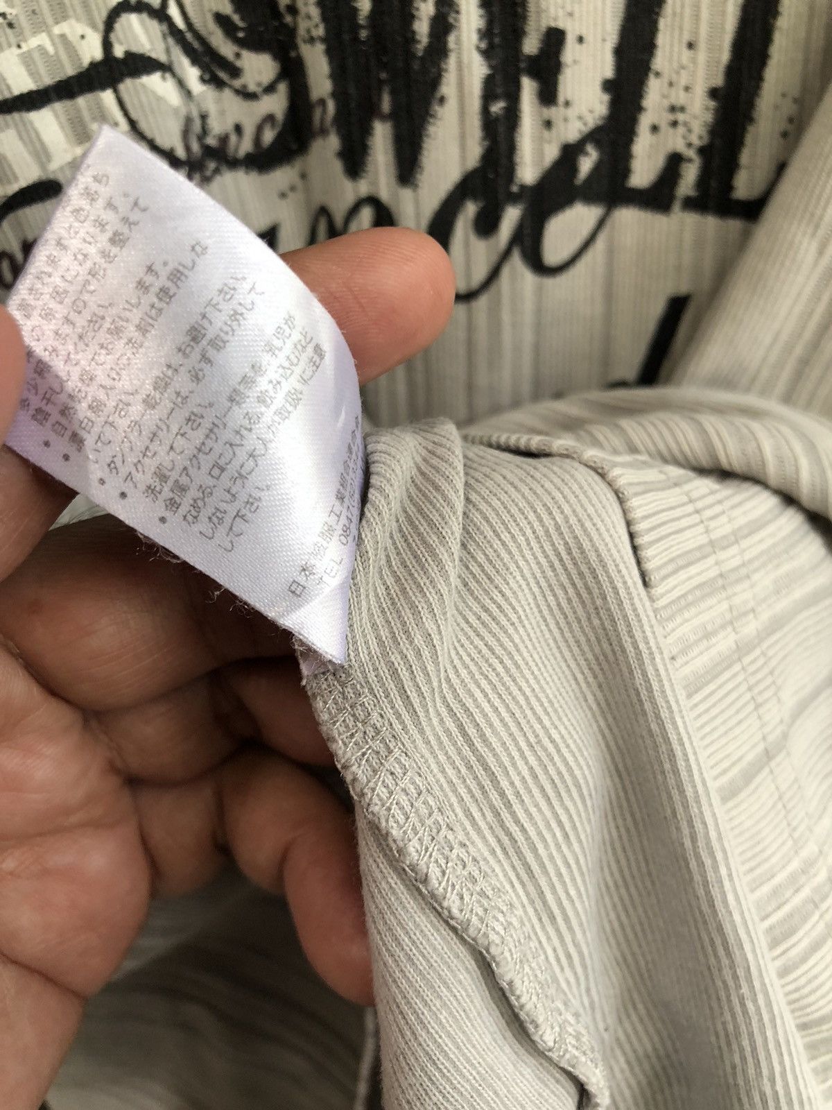 If Six Was Nine × Japanese Brand × Le Grande Bleu (L.G.B.) JAPANESE SJELEONE POEM DOUBLE LAYER LONG SLEEVE LGBSTYLE Size US L / EU 52-54 / 3 - 7 Thumbnail