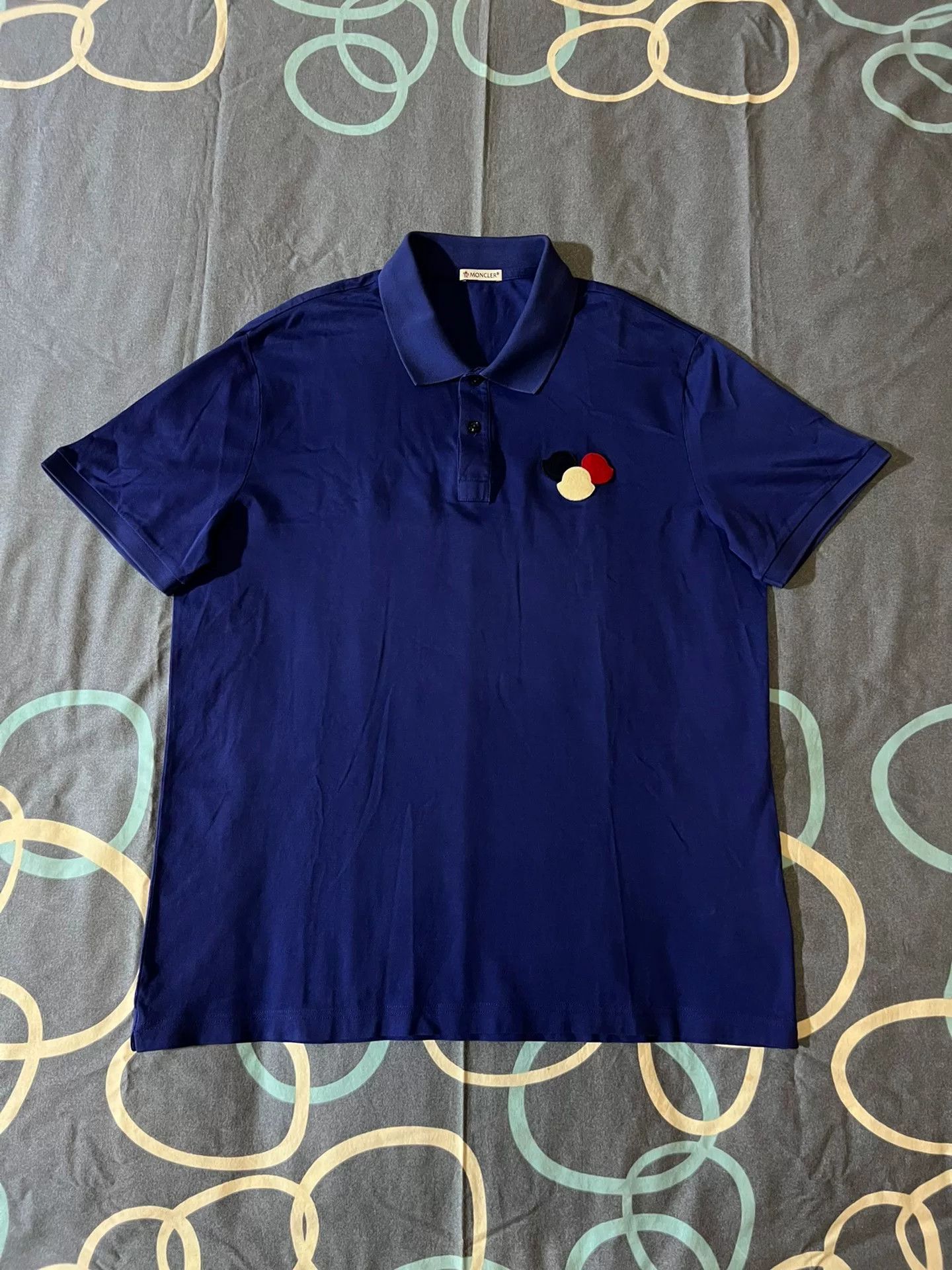 Moncler Moncler Mickey Mouse Three-Tone Logo Polo Size US XL / EU 56 / 4 - 1 Thumbnail