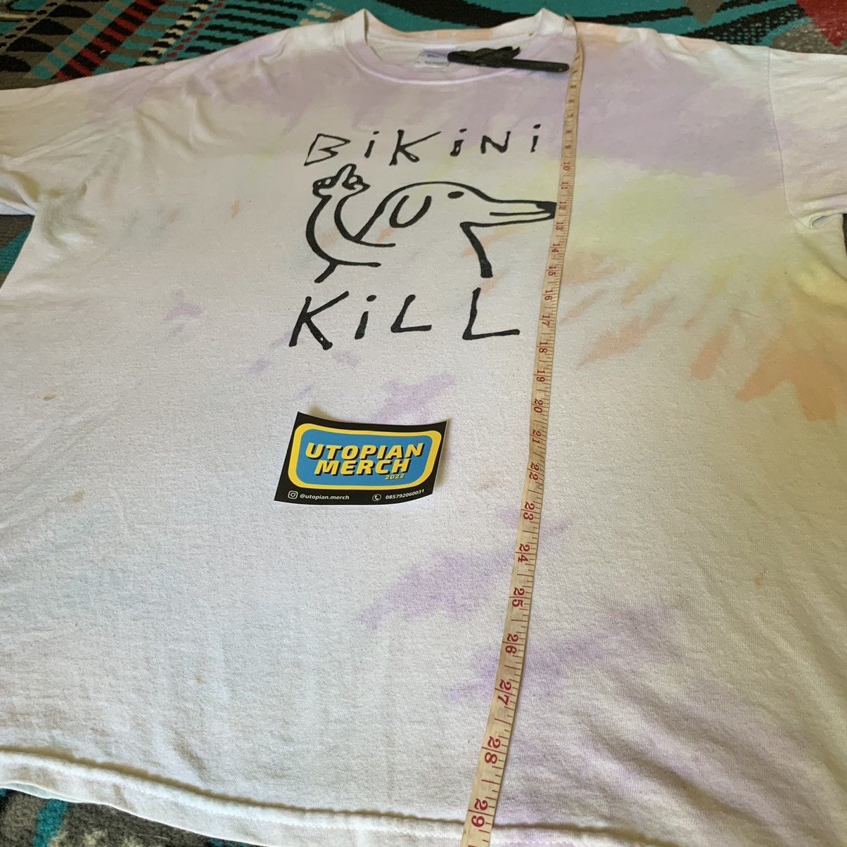 Band Tees Bikini Kill Size US XL / EU 56 / 4 - 2 Thumbnail