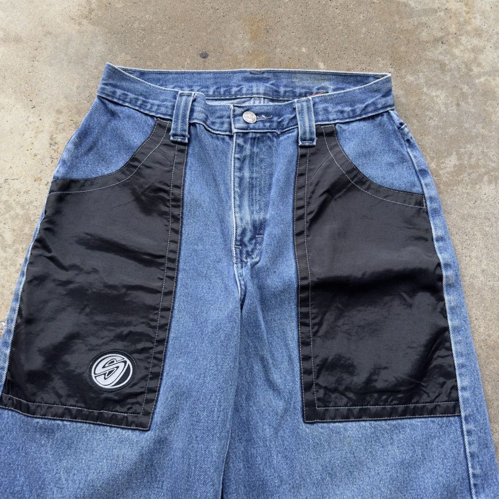 Vintage Vintage Sonoma Faded Baggy Denim Skater Shorts Jnco Size US 27 - 4 Thumbnail