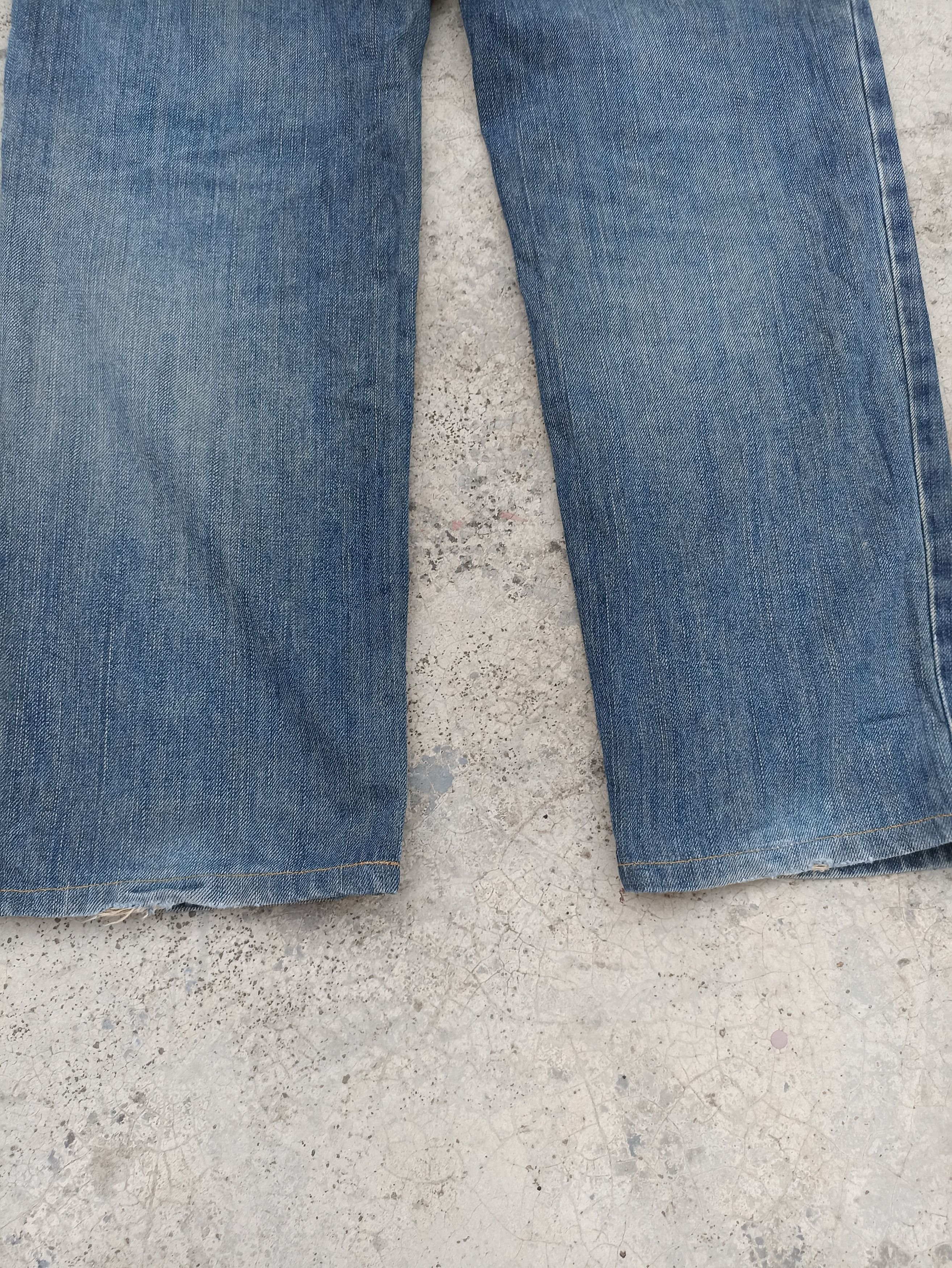 Beauty Beast Vintage Edwin Jeans distressed beauty beast Size US 34 / EU 50 - 8 Thumbnail