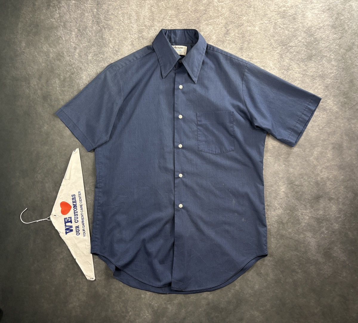 Arrow 1950s Vintage Arrow Kent Shortsleeve PermaPress Bowling Camp Size US S / EU 44-46 / 1 - 13 Thumbnail